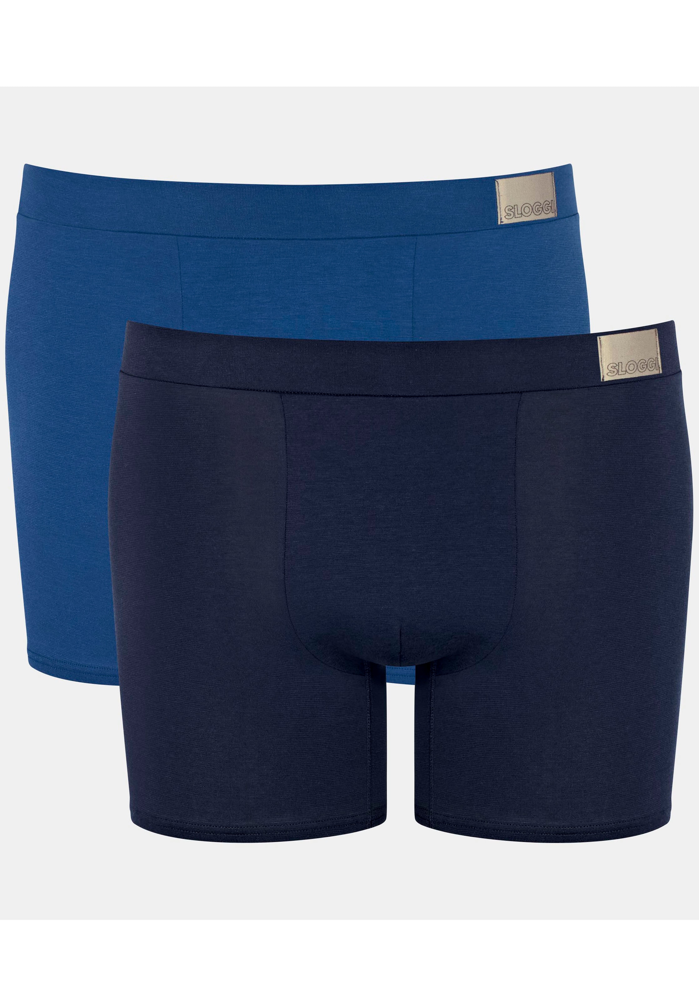 sloggi Boxershorts "Men GO Natural", 2 Stk. mit langem Bein, eng anliegend. günstig online kaufen
