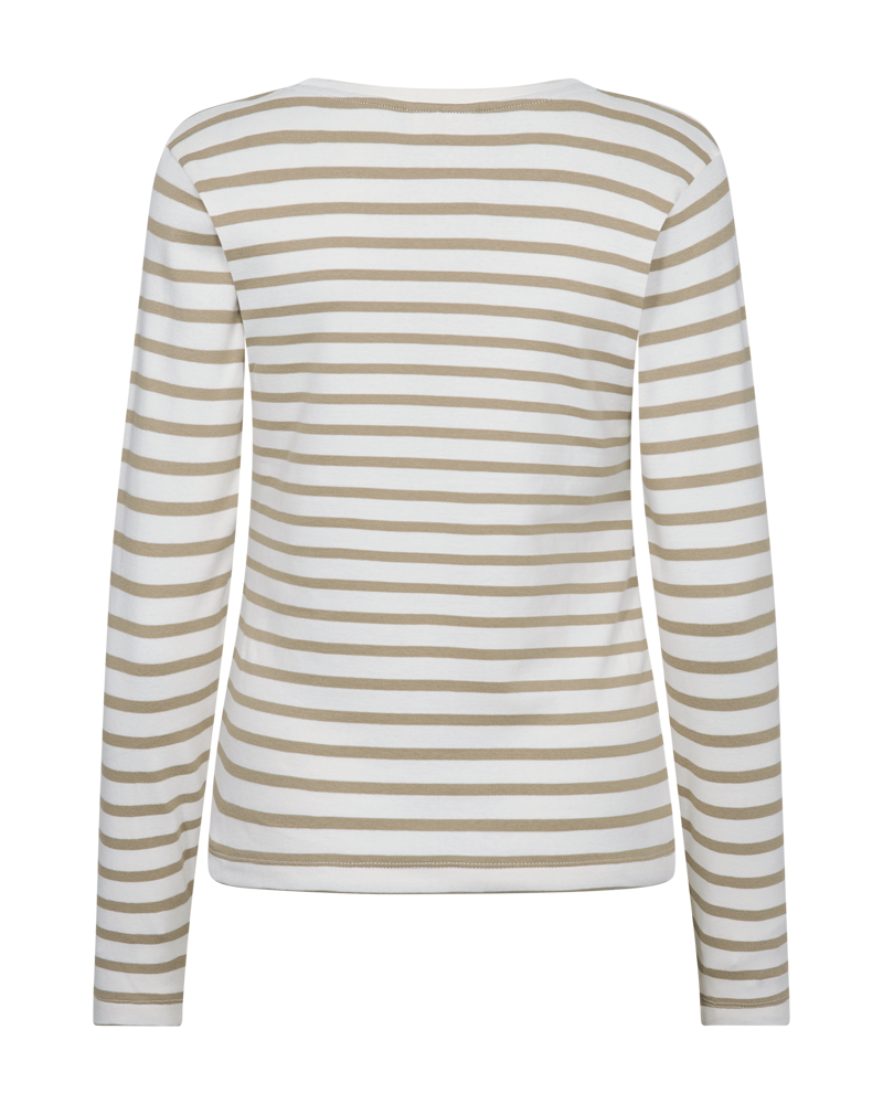 FREEQUENT Langarmshirt »FQFAMILA-TEE« im Streifen-Design