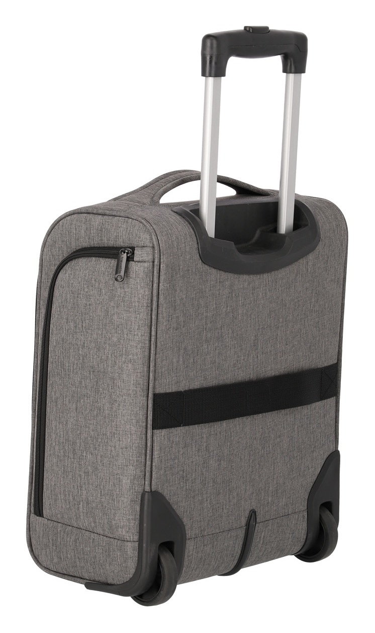 travelite Weichgepäck-Trolley »CABIN Bordtrolley Underseat, 43 cm«, 2 Rollen, Handgepäck-Koffer Reisekoffer mit Aufsteckfunktion Bordgepäck