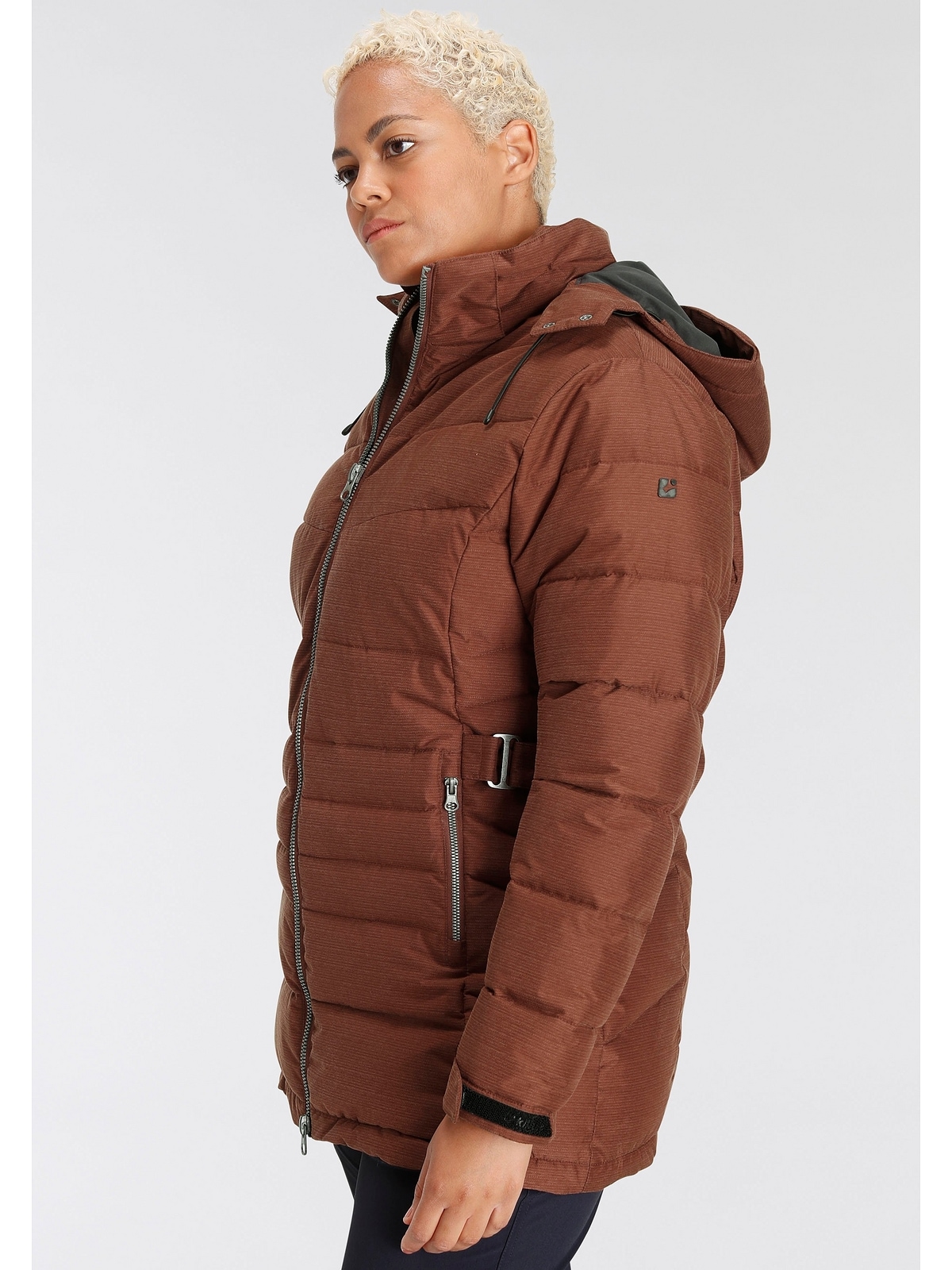 G.I.G.A. DX by killtec Steppjacke »Große Größen«, mit Kapuze, Wasserabweisend, winddicht und atmungsaktiv