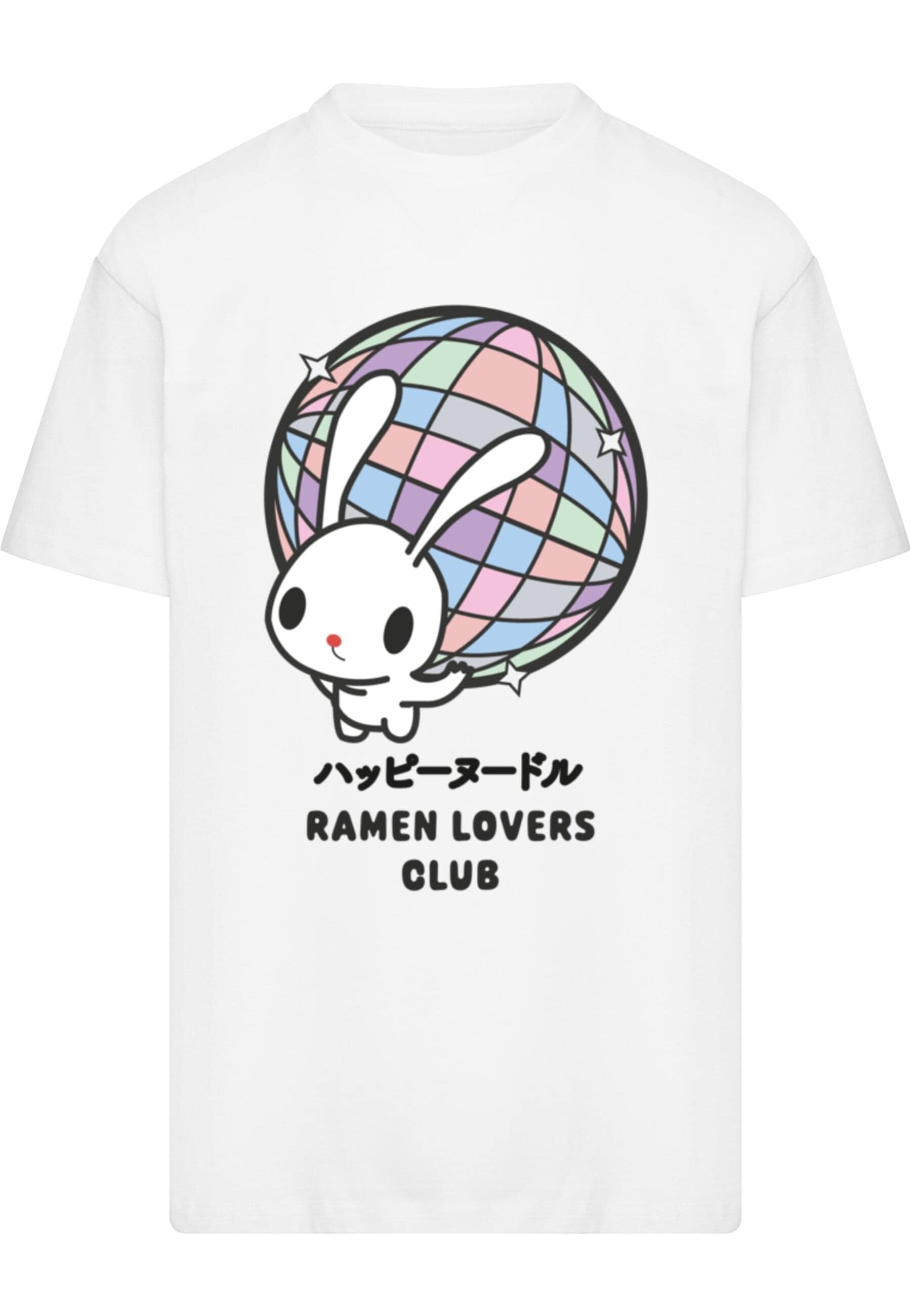 Merchcode T-Shirt "Merchcode TORC Ramen - Disco Bunny Heavy Oversize Tee", günstig online kaufen