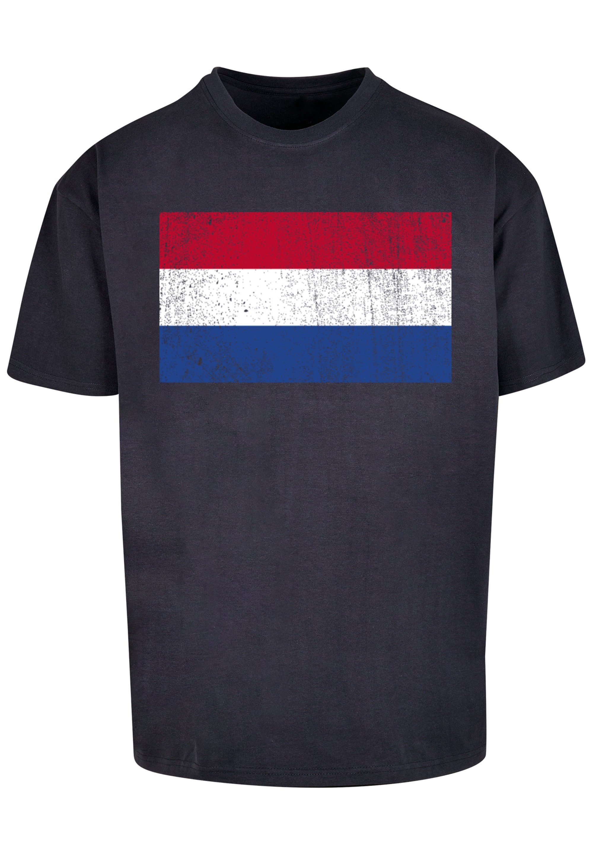F4NT4STIC T-Shirt Holland NIederlande BAUR ▷ Print Flagge bestellen »Netherlands | distressed«