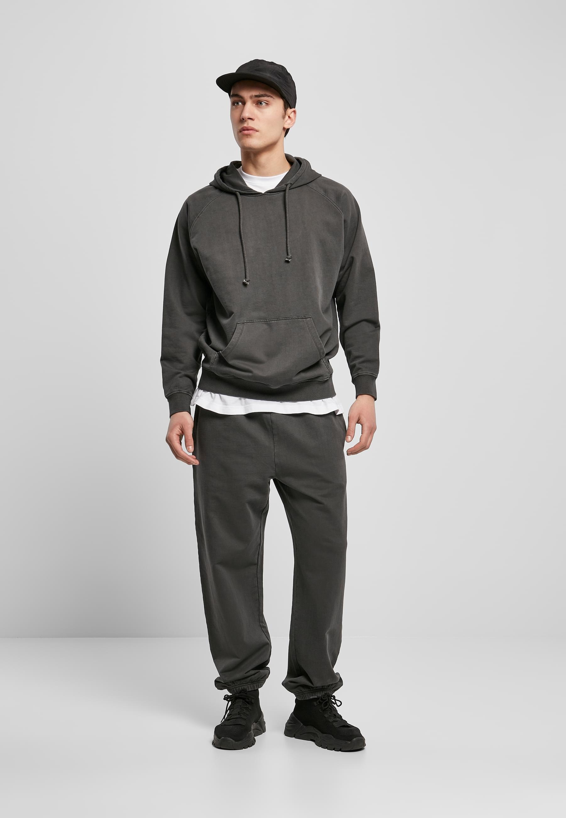URBAN CLASSICS Sweatshirt »Urban Classics Herren Overdyed Hoody«, (1 tlg.)