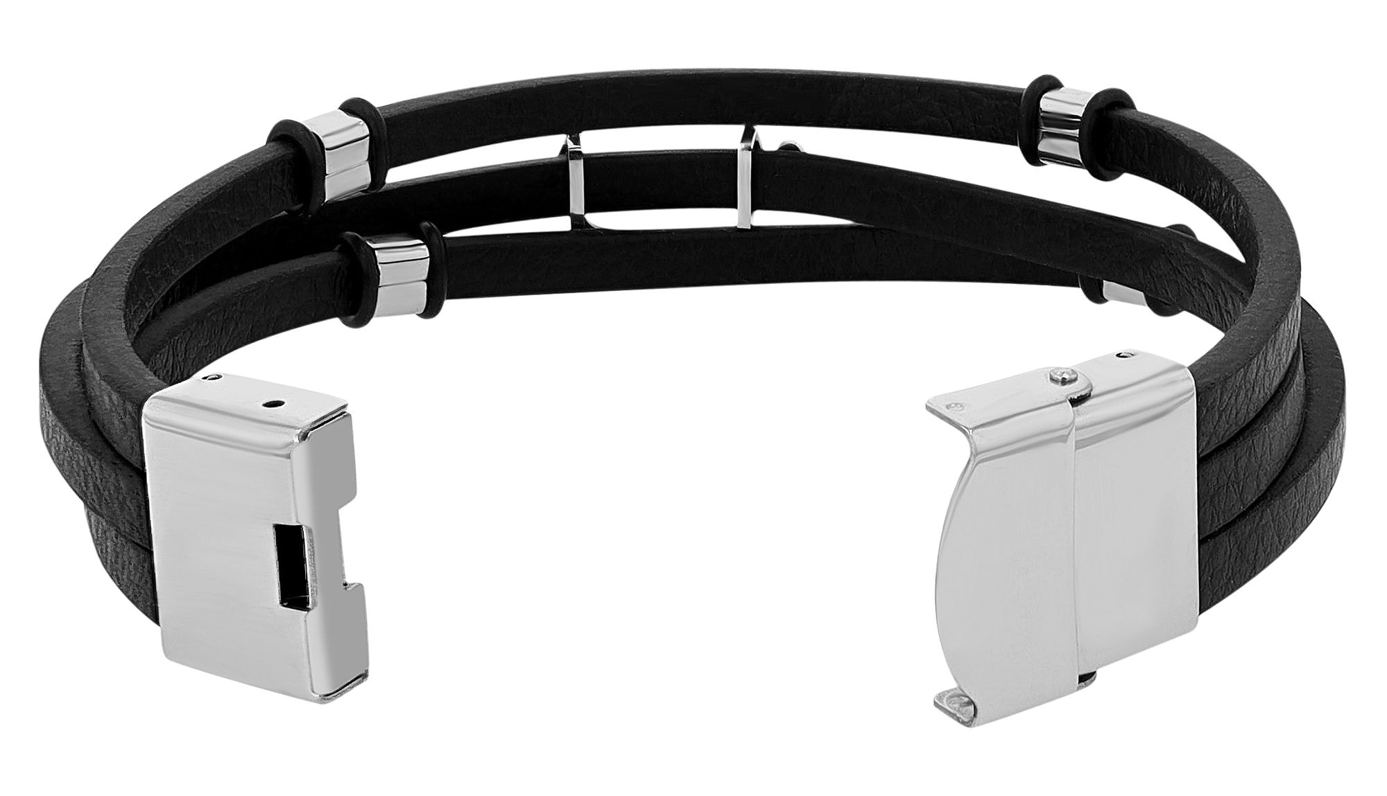 Adelia´s Armband »Armband – Lederarmband aus Leder 21,5 cm« Ein stilvolles Geschenk für besondere Momente