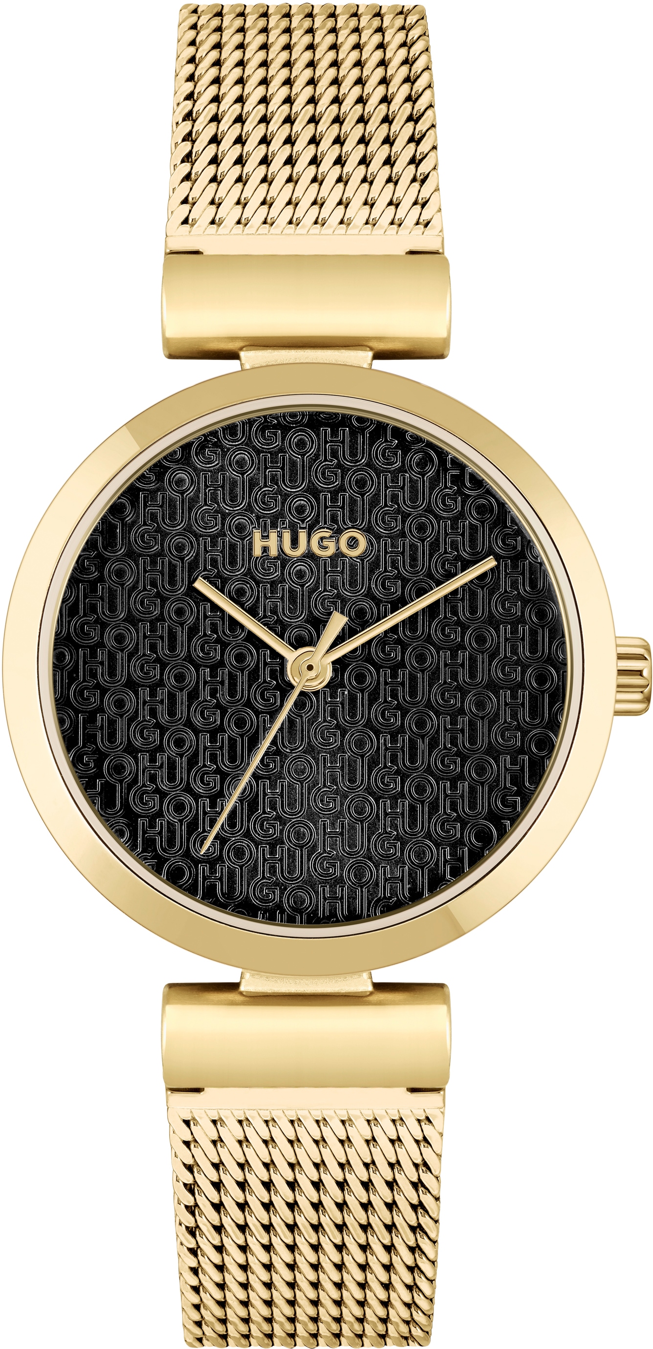 HUGO Quarzuhr »#SWEET, 1540129«, Armbanduhr, Damenuhr, Mineralglas, anlog