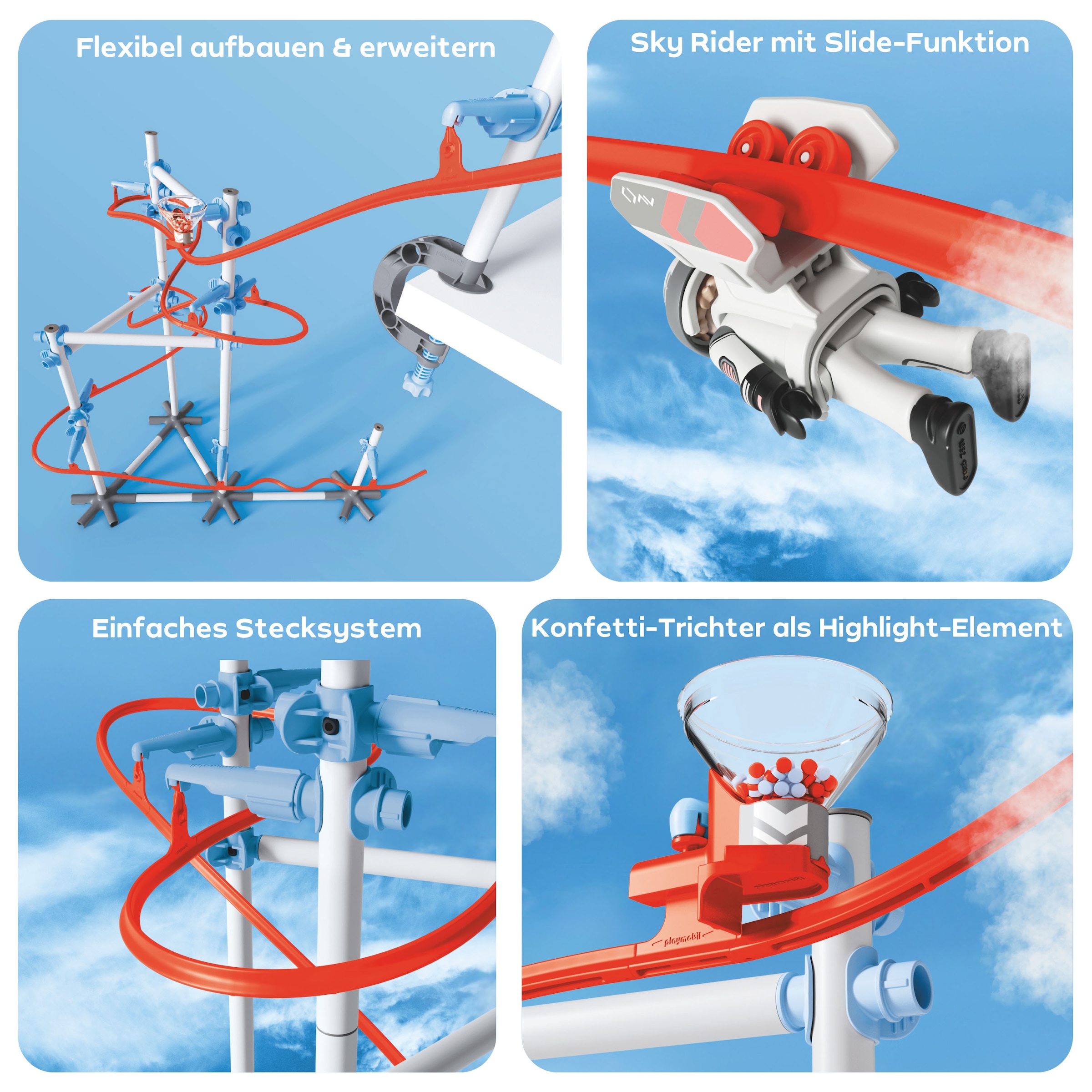 Playmobil® Konstruktions-Spielset »Starter Kit S1 (71969), Sky Trails«, (231 St.), Made in Europe