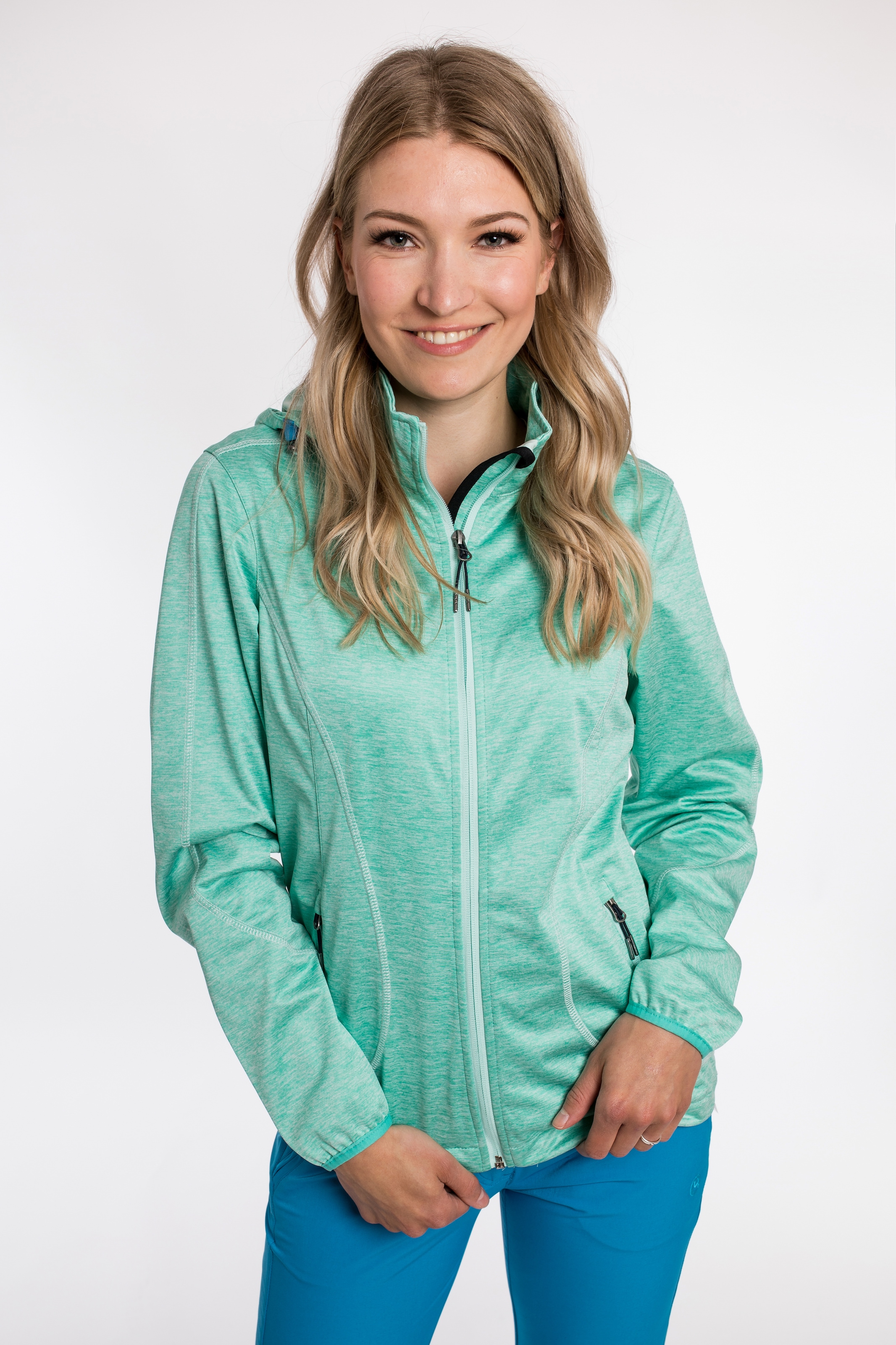 mit Kapuze abnehmbarer BAUR Softshelljacke online DEPROC WOMEN«, Active kaufen »JOSEPHIN | PEAK