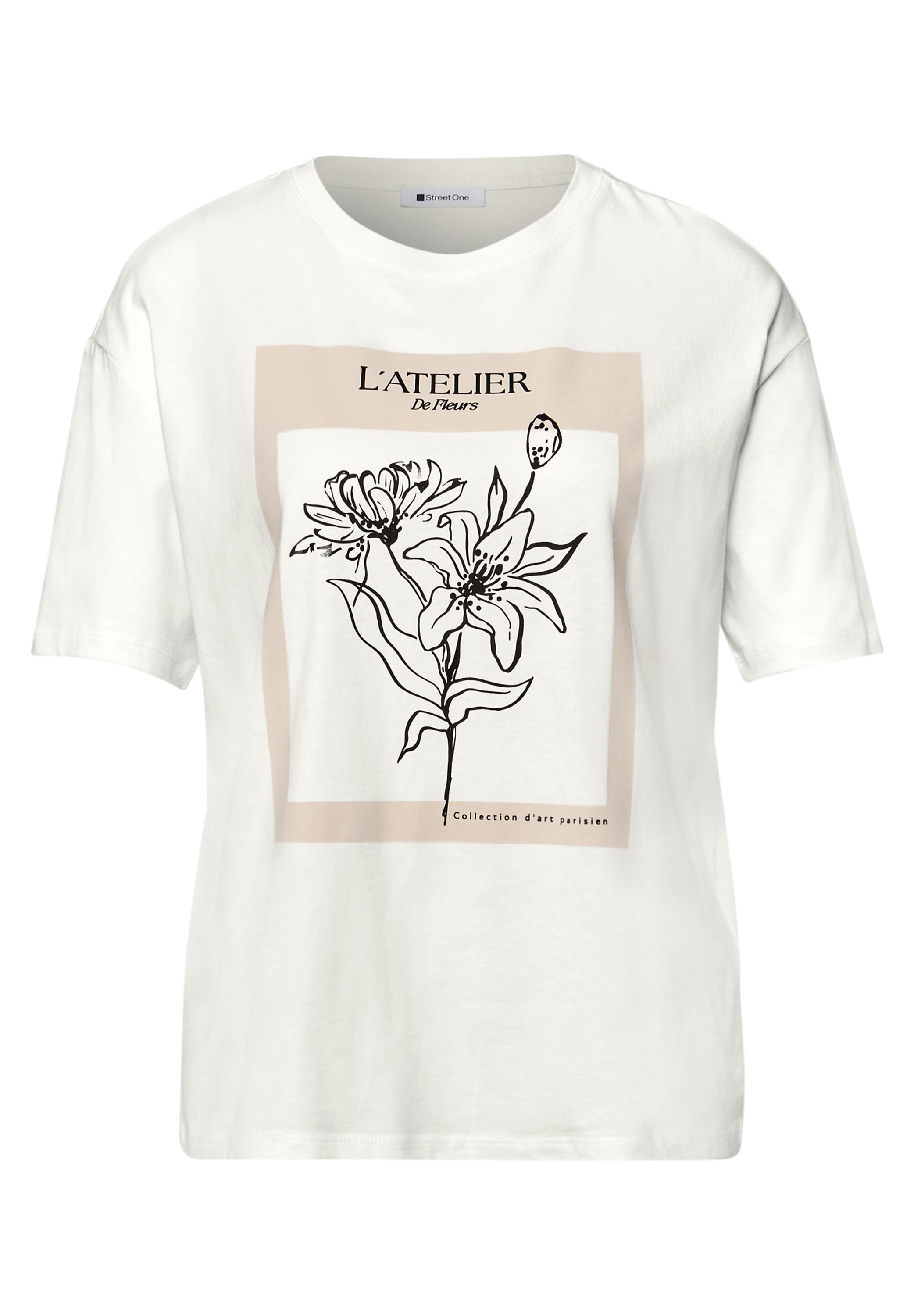 STREET ONE Print-Shirt Rundhalsausschnitt