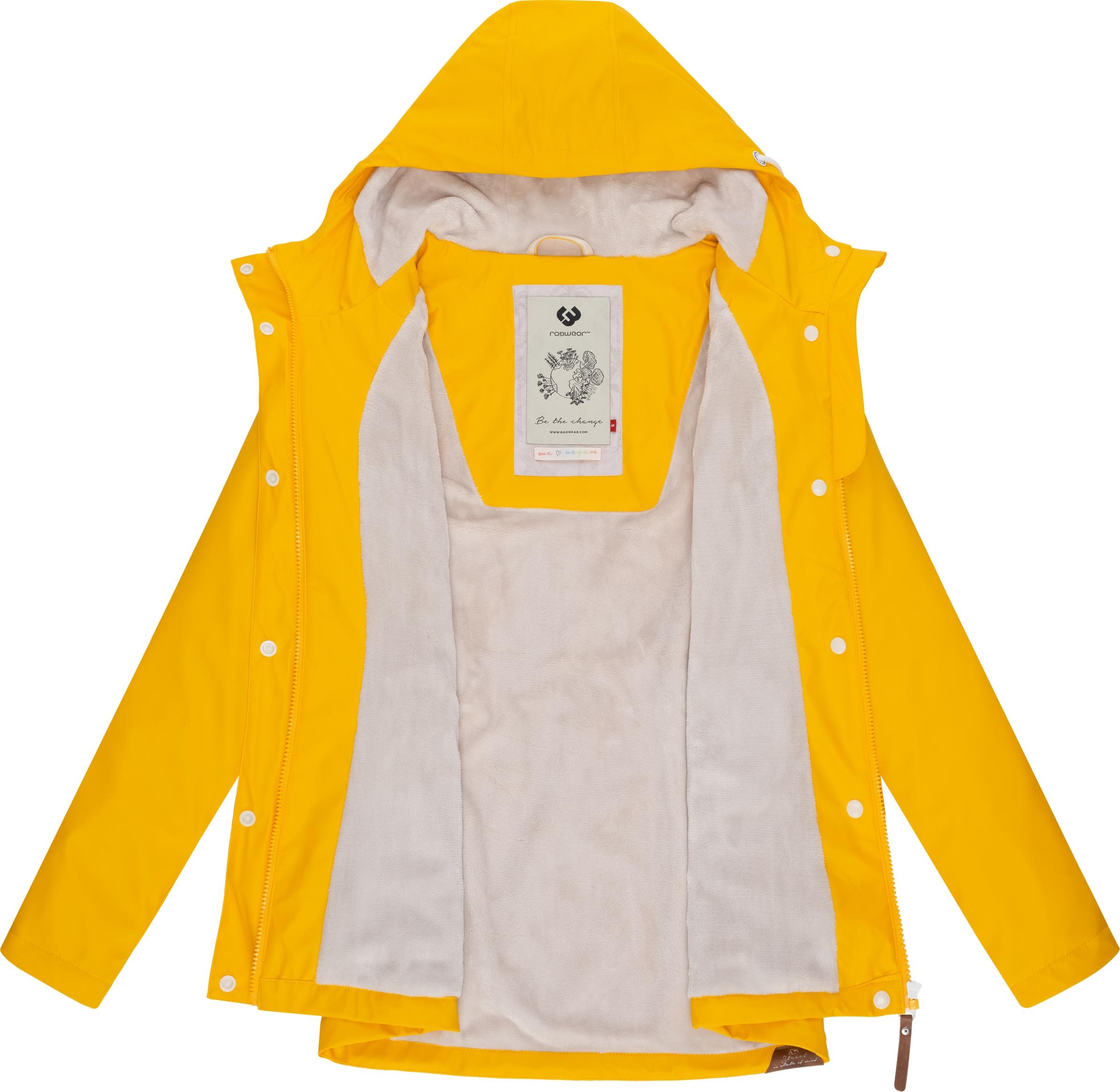 BAUR mit Regenjacke kaufen Übergangsjacke Kapuze, mit »YM-Marge«, für Kapuze stylische großer | Ragwear