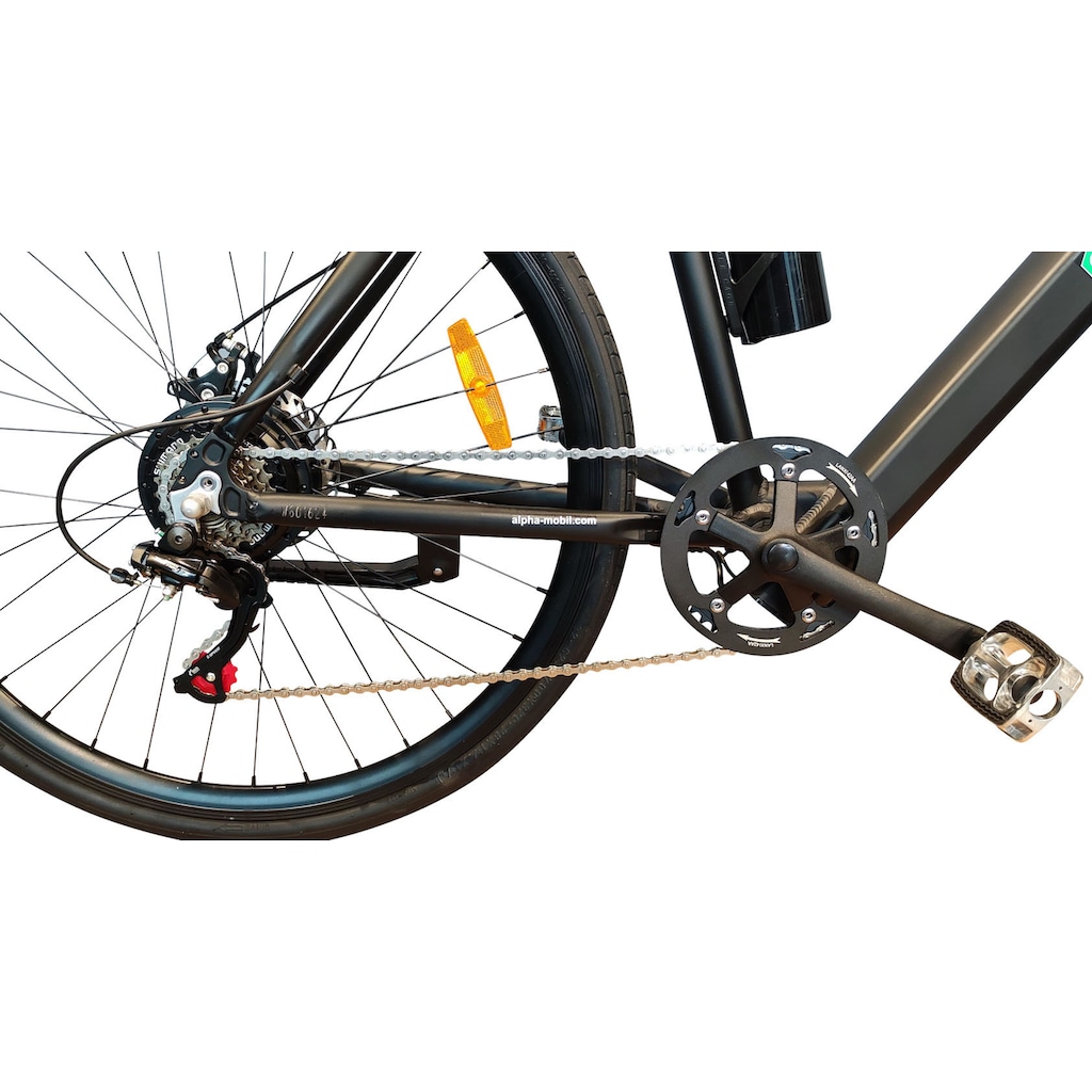 GreenStreet E-Bike »Citybike GS2«, 6 Gang, Shimano, Heckmotor 250 W