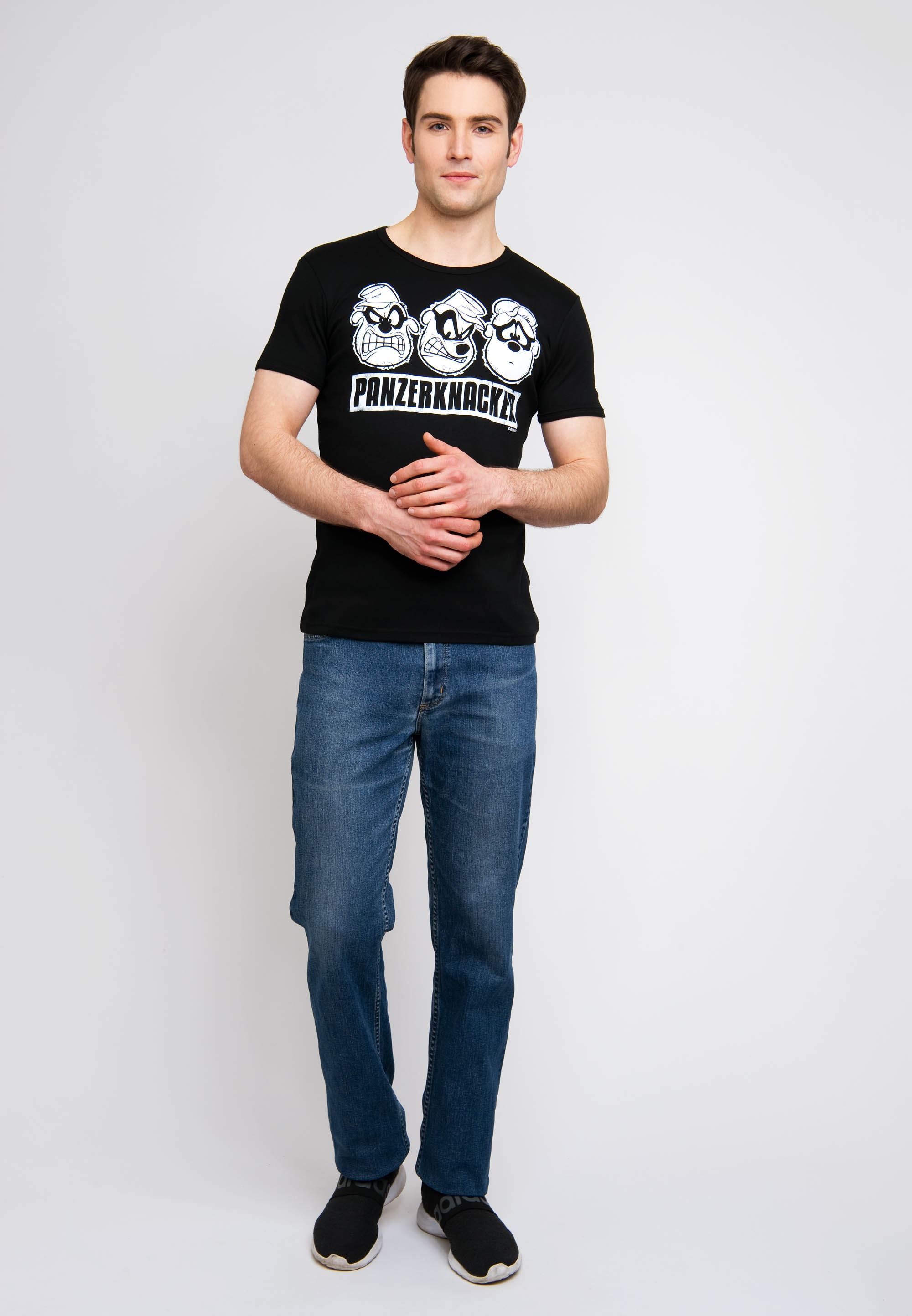 LOGOSHIRT T-Shirt »Disney - Panzerknacker«, mit Panzerknacker-Frontprint