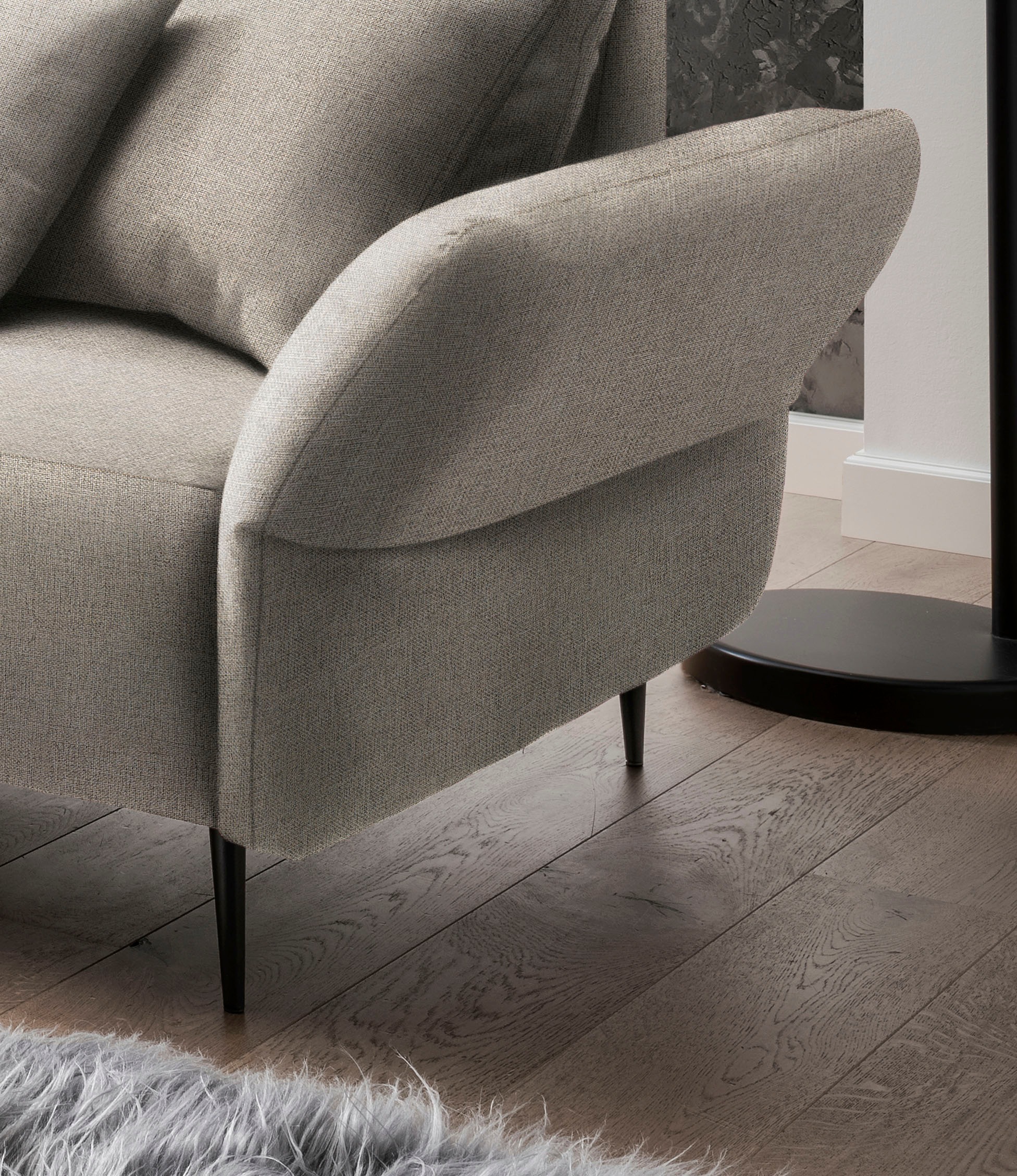 INOSIGN Ecksofa »Amarena L-Form«, inklusive Armlehnenverstellfunktion, 4x Zierkissen gratis