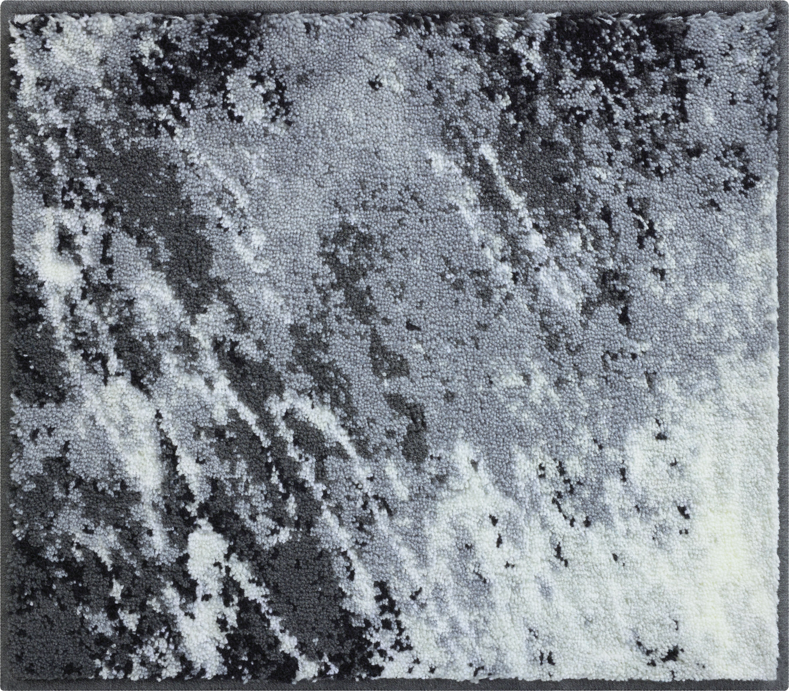 Thumbnail - Grund Badematte "Magma" Höhe 20 mm rutschhemmend beschichtet fußbodenheizungsgeeignet Badematte in abstraktem Design