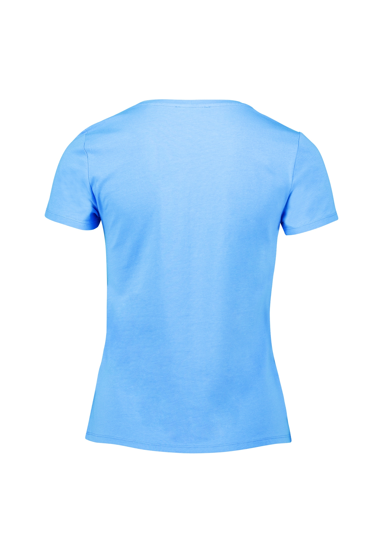Zero Kurzarmshirt »zero Baumwollshirt mit Aufdruck«, (1 tlg.), weiteres Detail