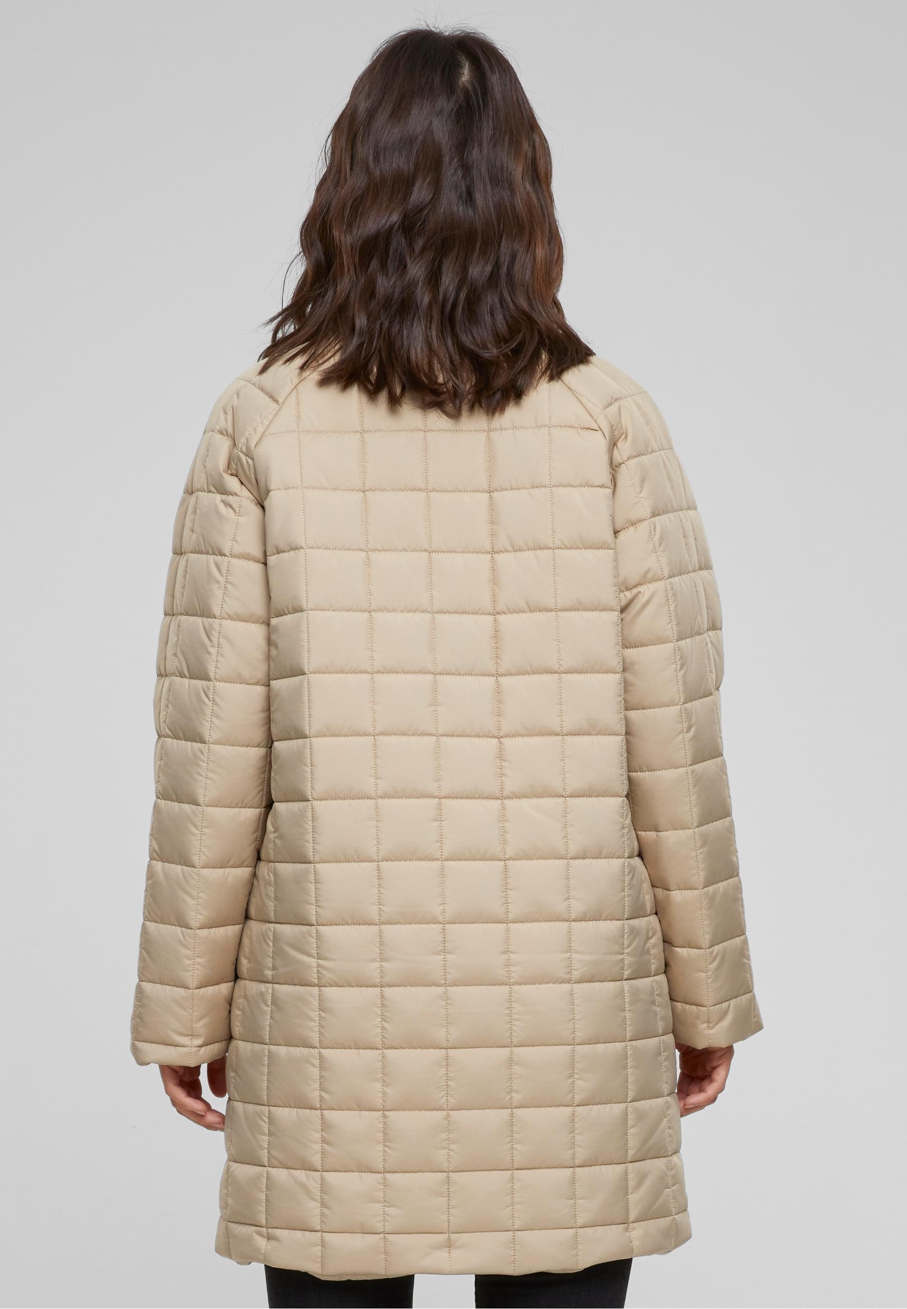 URBAN CLASSICS Winterjacke »Urban Classics Damen Ladies Quilted Coat«, (1 St.), ohne Kapuze