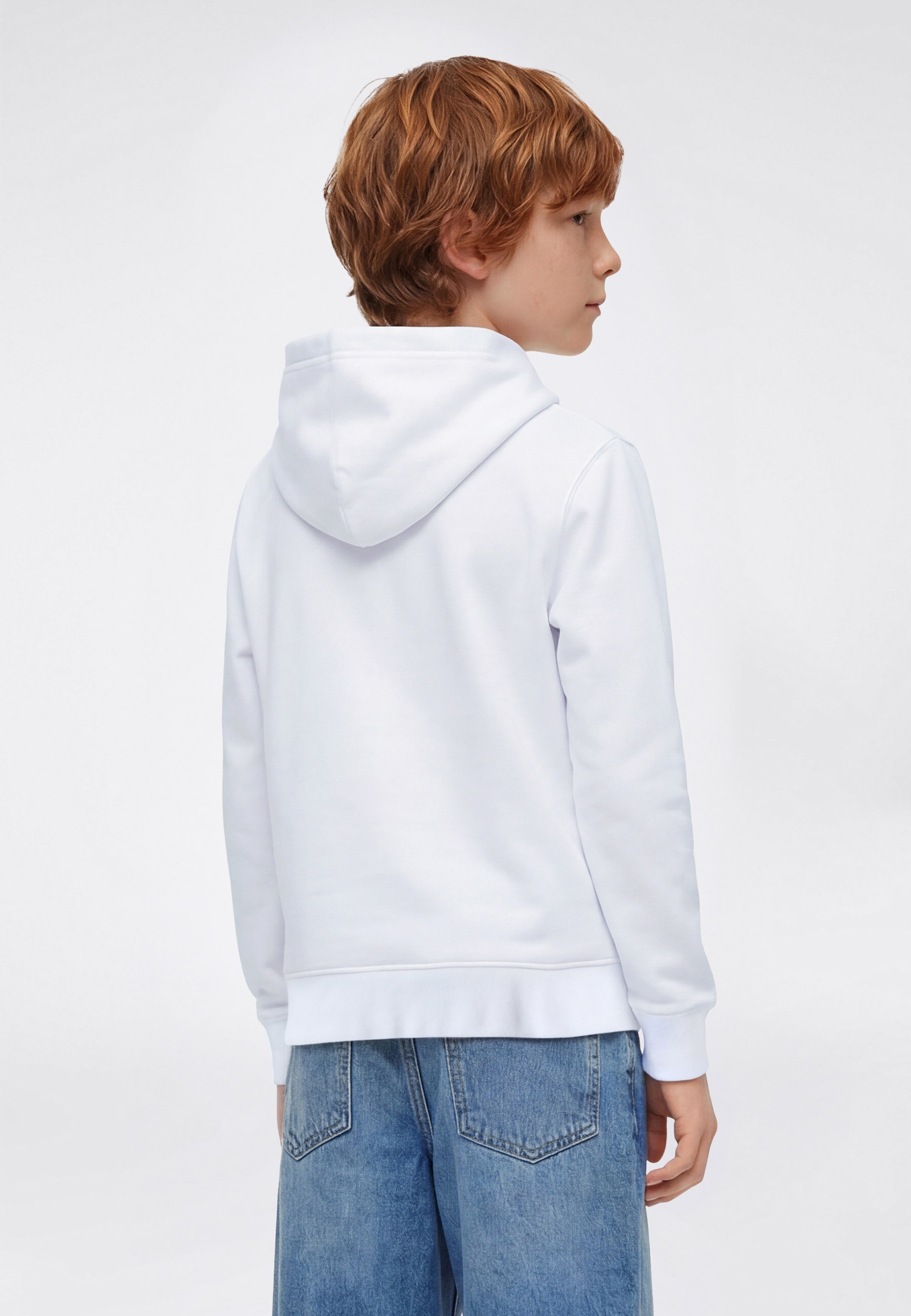 Champion Kapuzensweatshirt »Graphic Terry Hoodie«, für Kinder, sportlicher Stil, mit Kapuze, bequemer Schnitt
