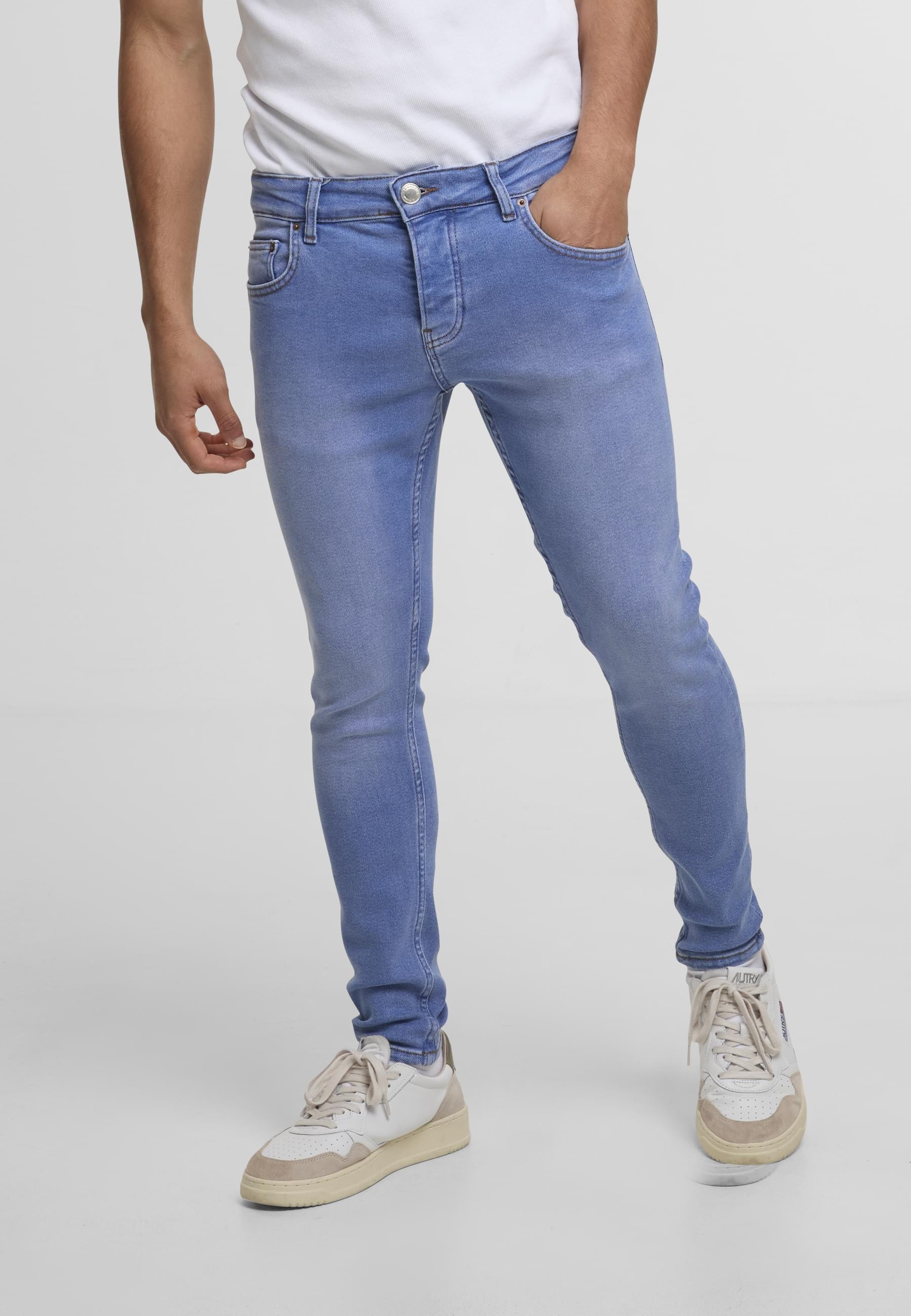 2Y Studios Bequeme Jeans »2Y Studios Herren 2Y Basic Cropped Skinny Fit Denim«