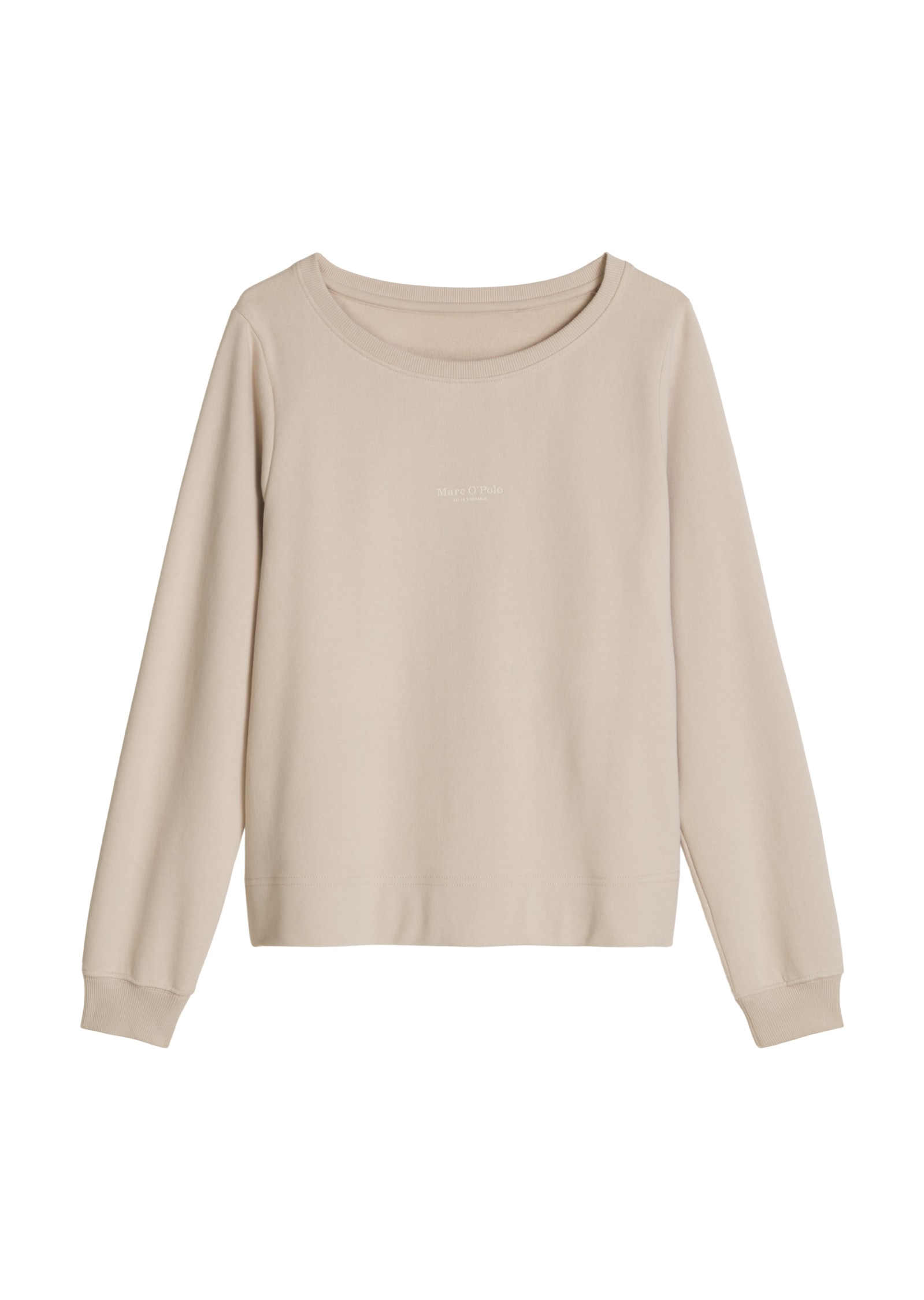 Marc O'Polo Sweatshirt »mit gepeachter Oberfläche«
