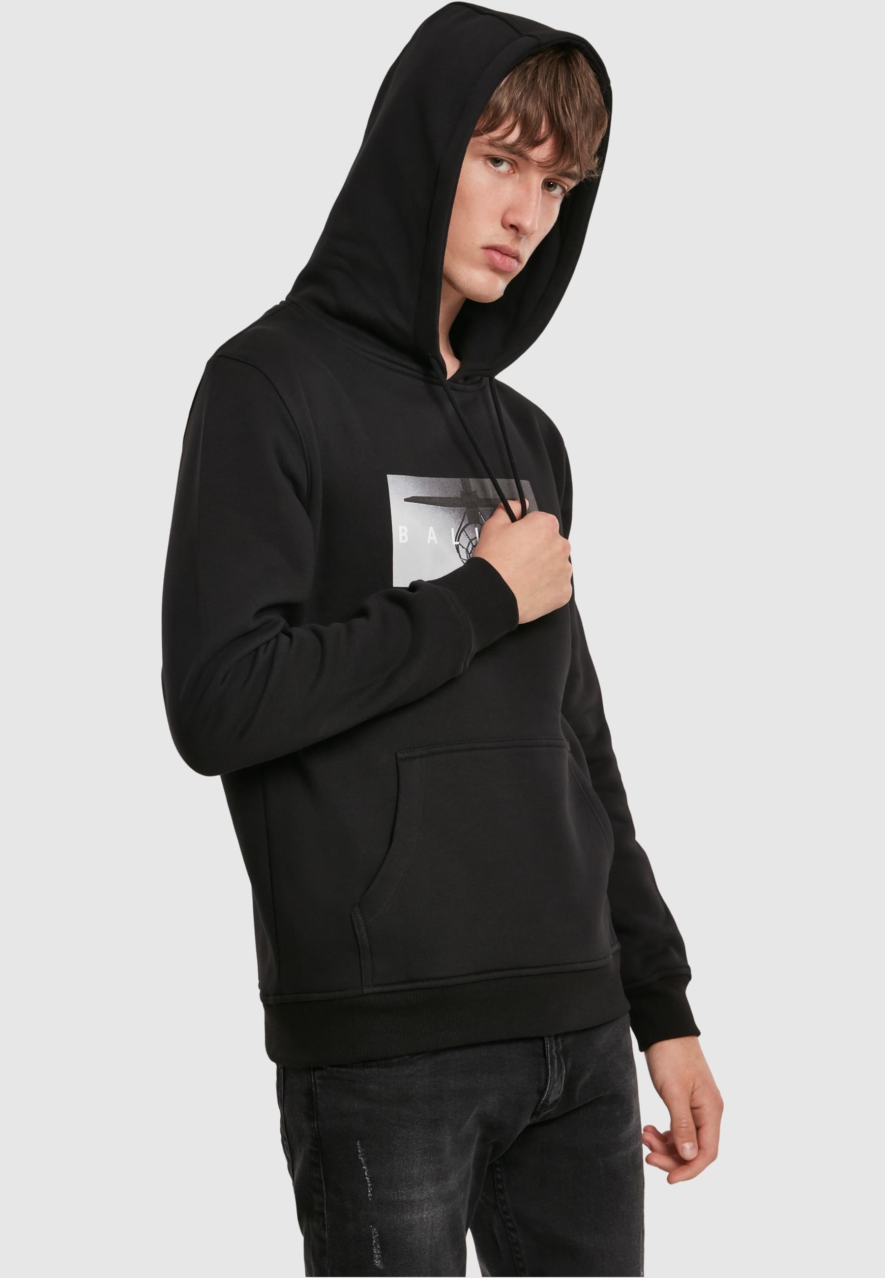MisterTee Sweatshirt »MisterTee Herren Ballin Hoody«, (1 tlg.)
