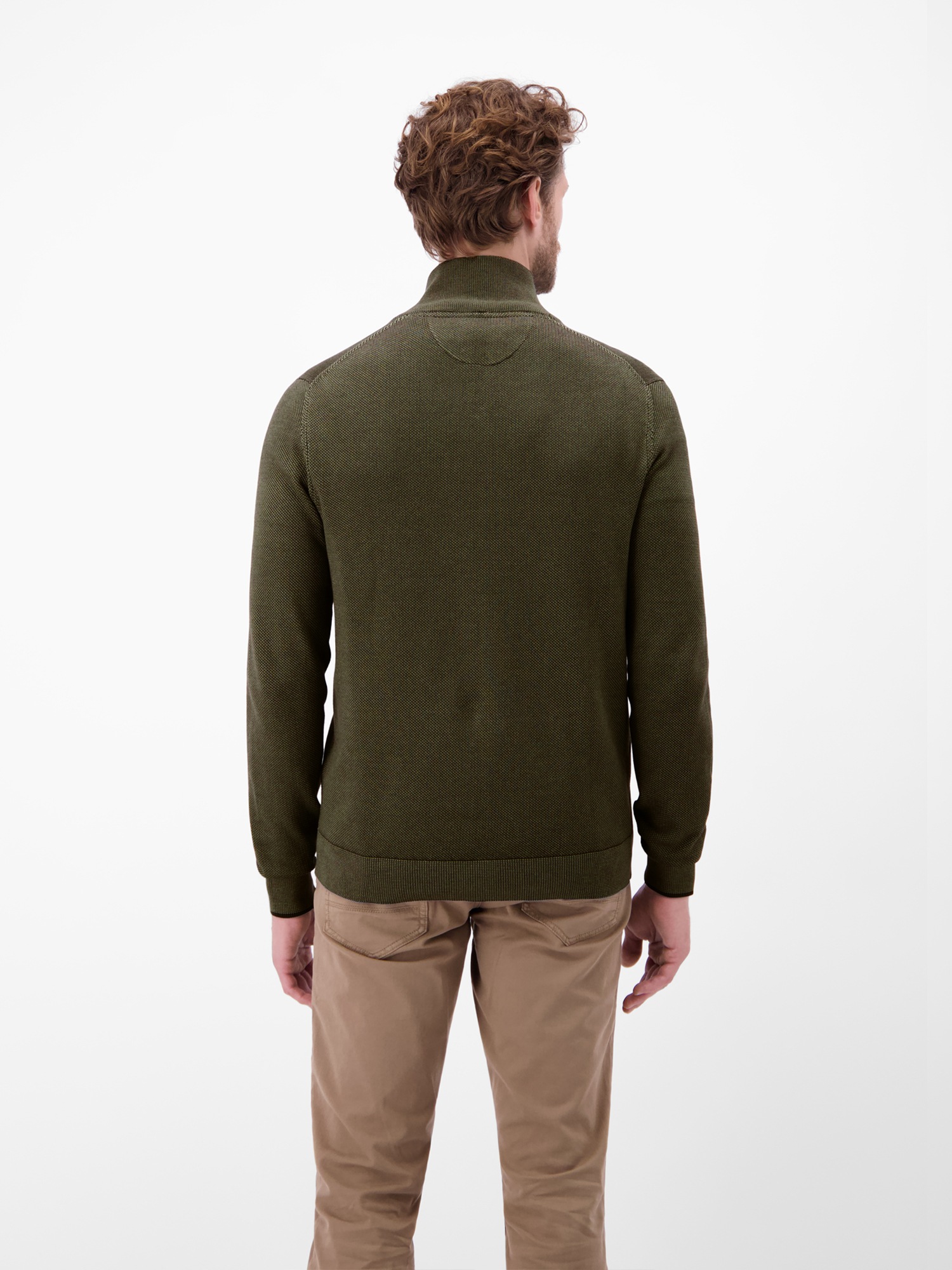 LERROS Strickjacke "Melange-Strickjacke für Herren" günstig online kaufen