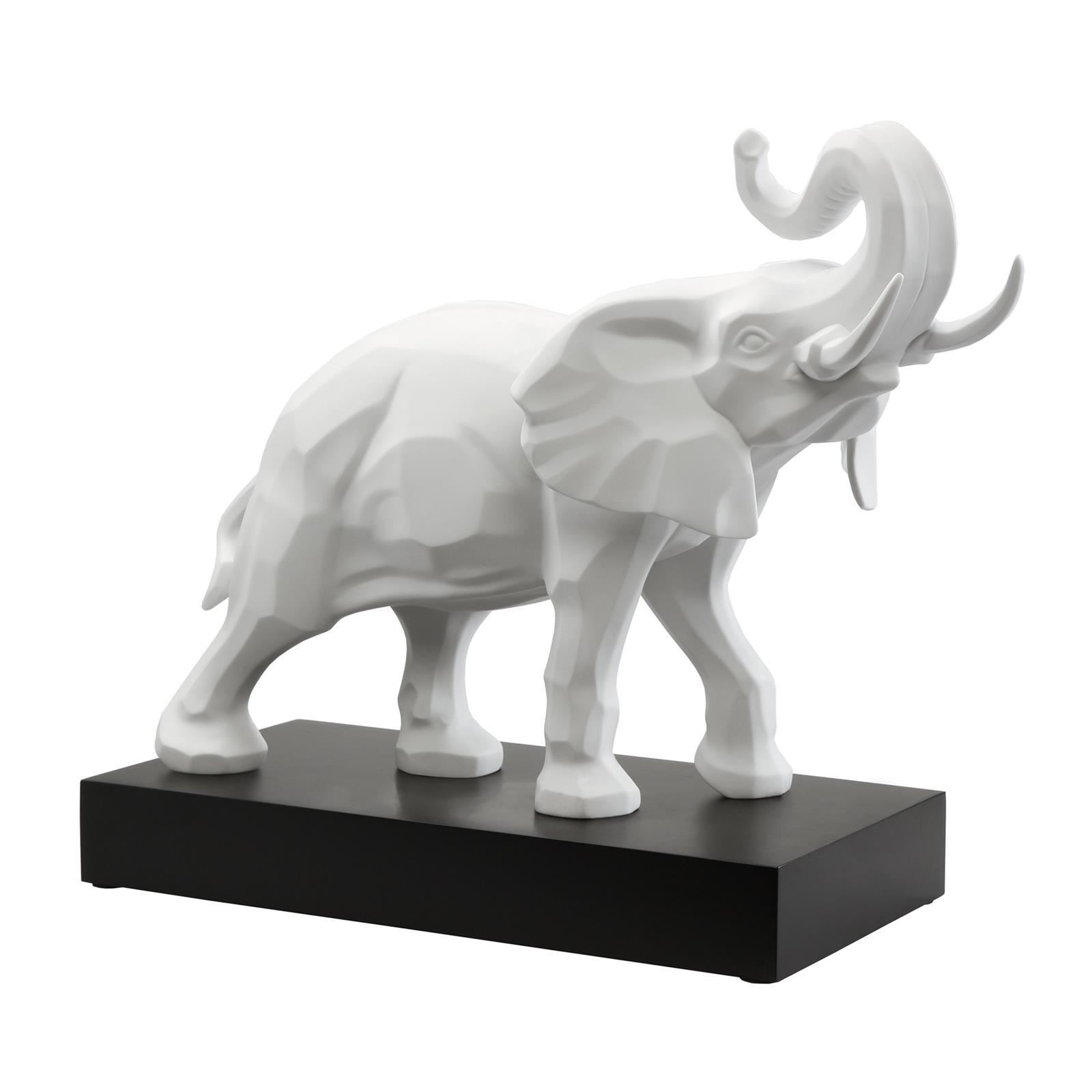 Goebel Dekofigur "Dekofigur Elefant Studio 8 Serengeti 54 cm weiß"