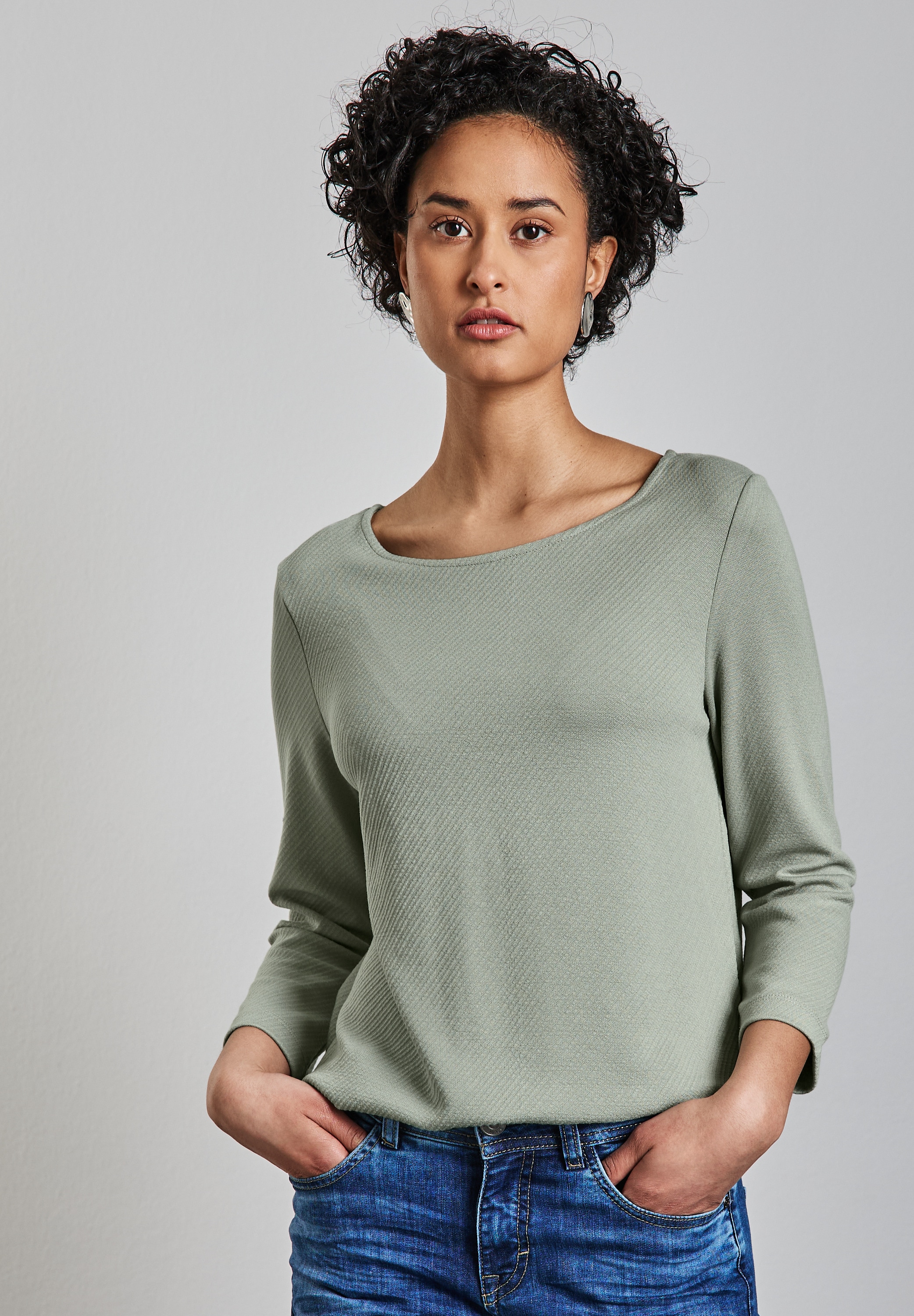 STREET ONE 3/4-Arm-Shirt su 3/4 Ärmeln
