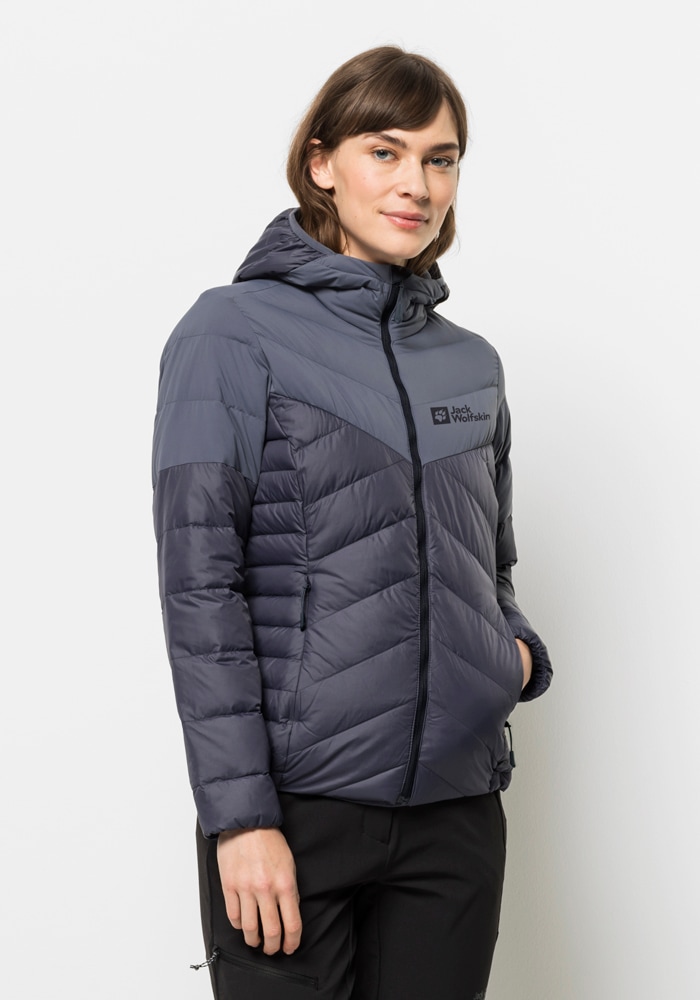 Jack Wolfskin Daunenjacke "TUNDRA DOWN HOODY W", mit Kapuze