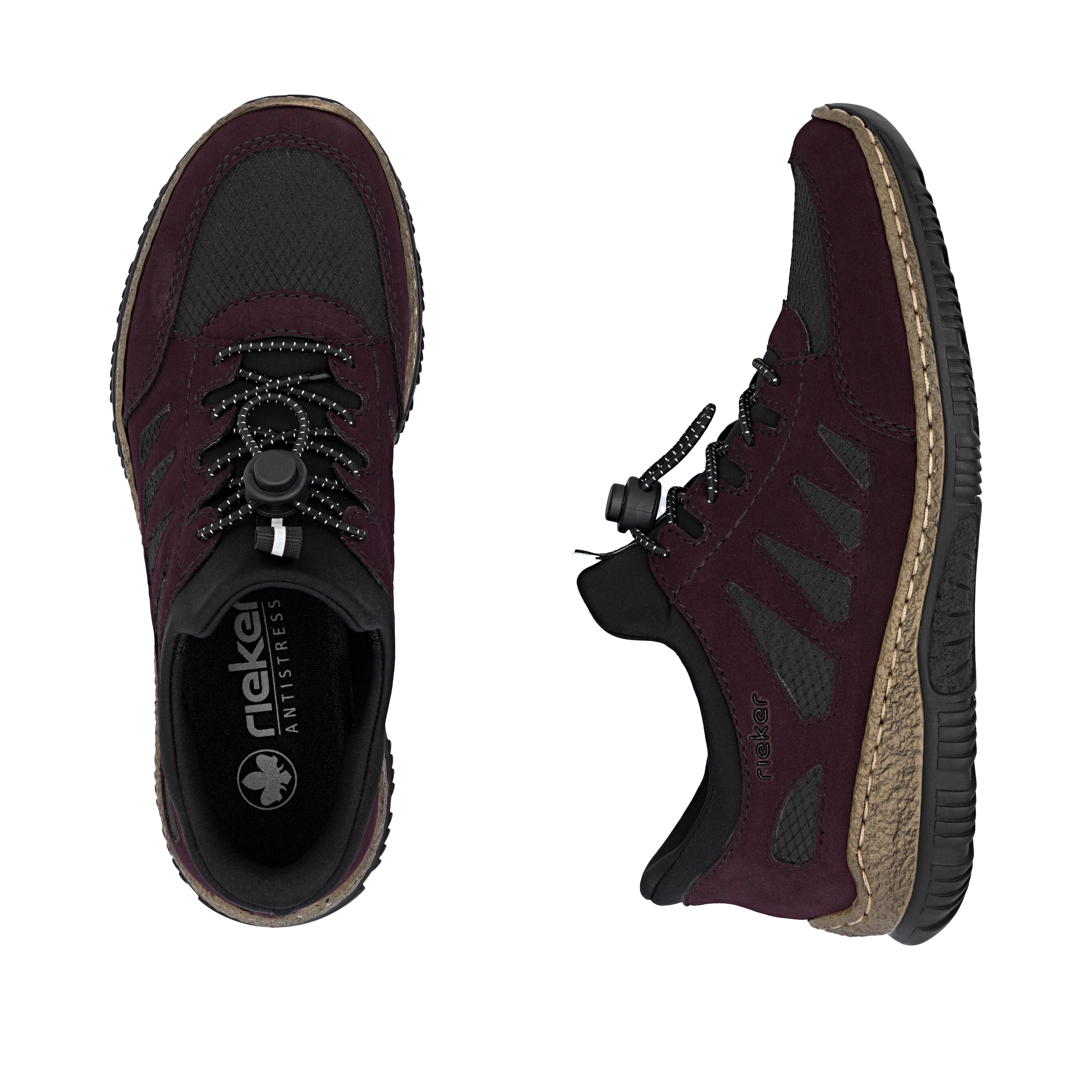 Rieker Slip-On Sneaker »Ready2GO«, Schlupfschuh, Halbschuh, Freizeitschuh, Slipper mit Schnellverschluss
