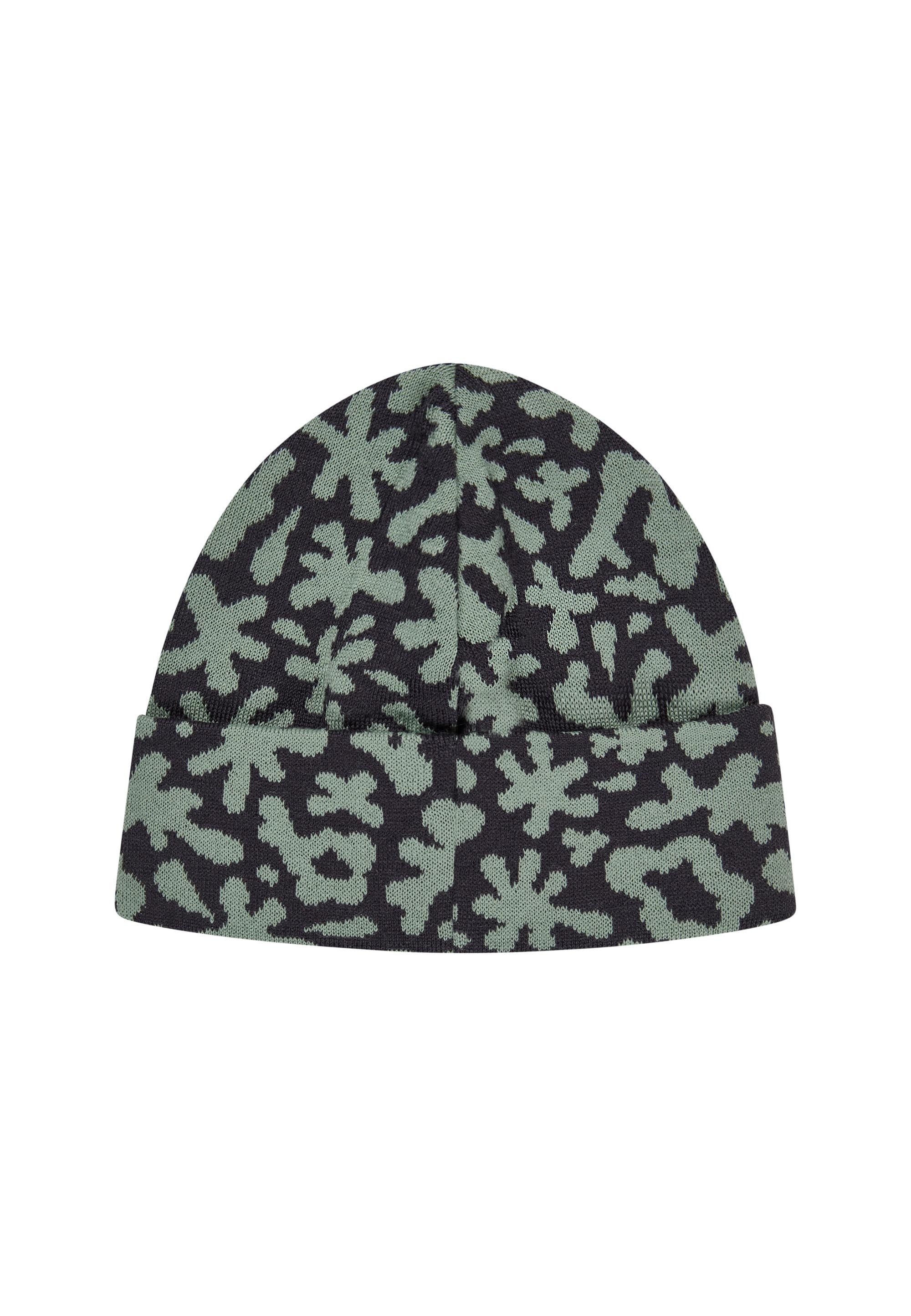 Cleptomanicx Beanie »Oh!« mit zweifarbigem Allover-Muster