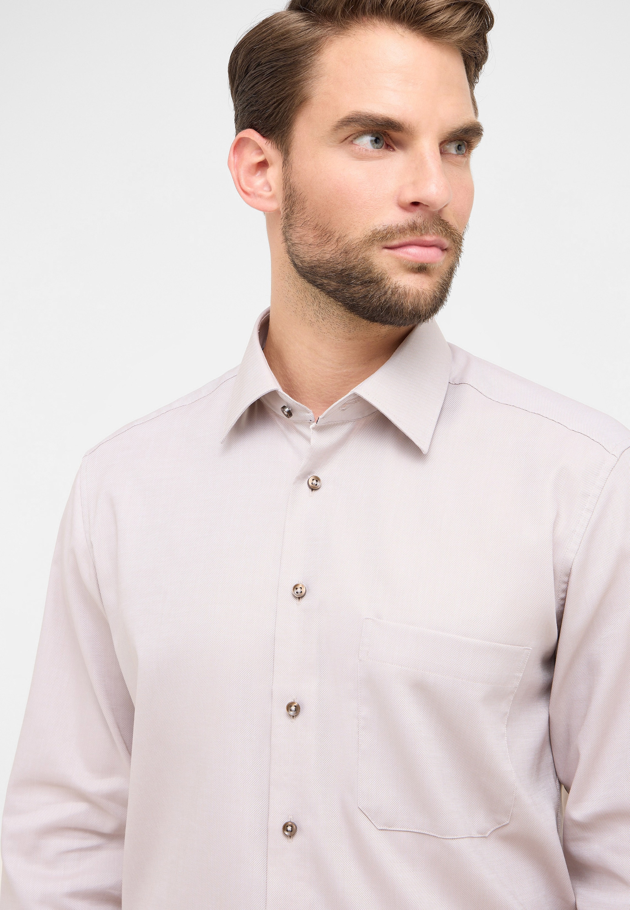 Eterna Langarmhemd »COMFORT FIT«, NON IRON (bügelfrei)