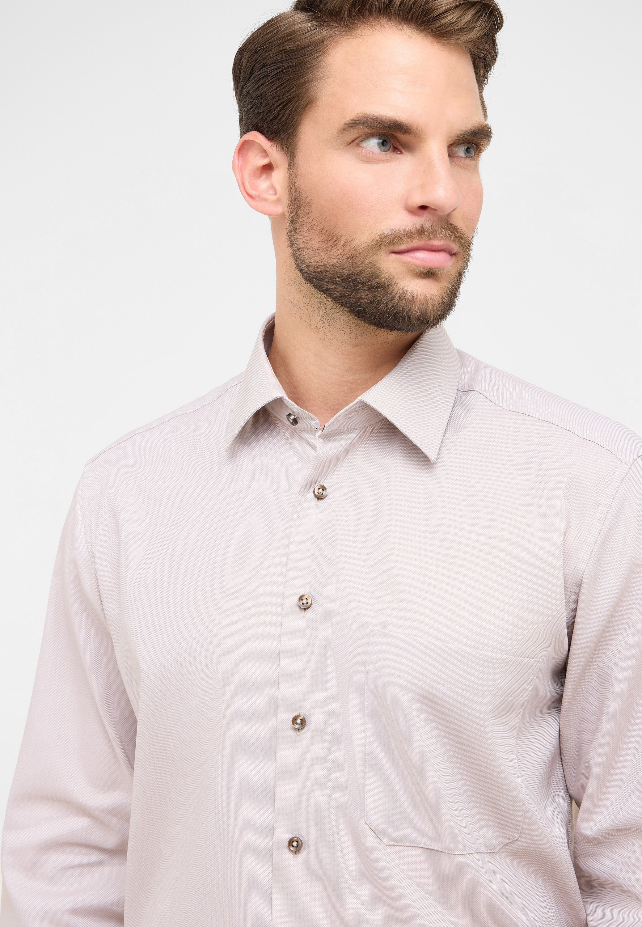 Thumbnail - Eterna Langarmhemd "COMFORT FIT" NON IRON (bügelfrei)