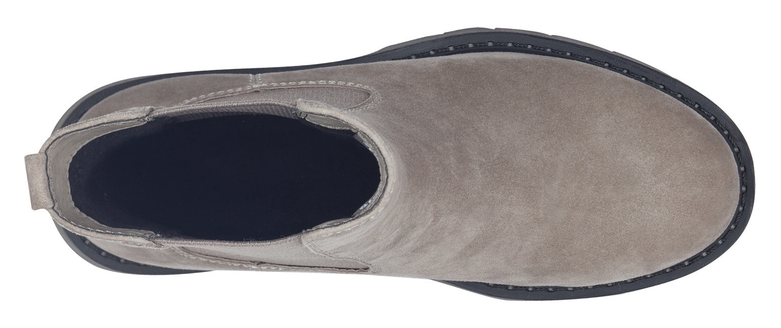 Tamaris Chelseaboots, Blockabsatz, Stiefelette, Businessschuh mit dezenten Ziernähten