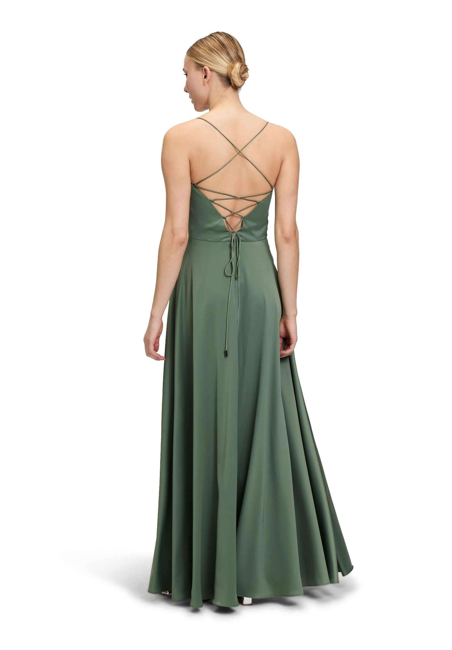 Vera Mont Abendkleid »Vera Mont Abendkleid mit Wasserfallausschnitt«, Material