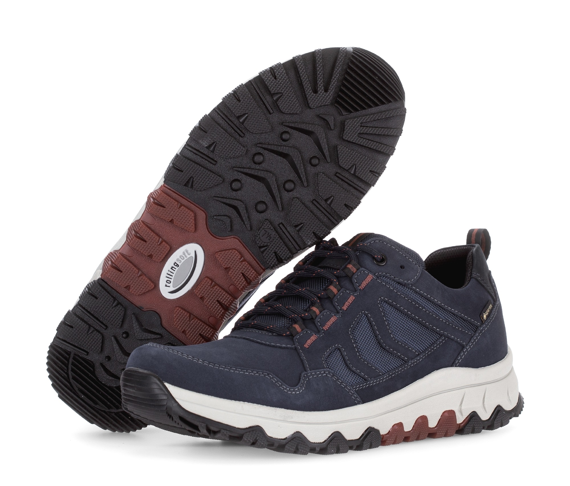 Gabor Rollingsoft Sneaker, Schnürschuh, Halbschuh, Komfortschuh in Bequemwe günstig online kaufen