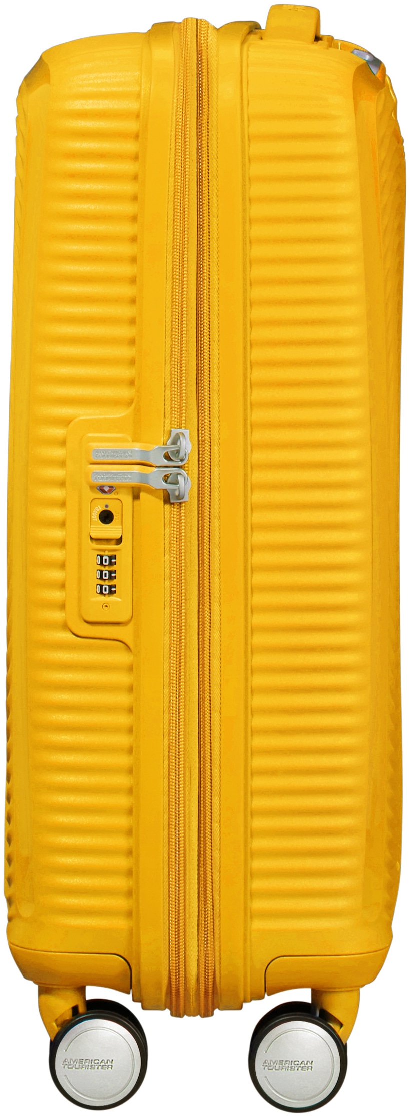 American Tourister® Hartschalen-Trolley »SOUNDBOX, in verschiedenen Farben und Größen«, 4 Rollen, Reisekoffer Trolley Aufgabegepäck TSA-Zahlenschloss Volumenerweiterung
