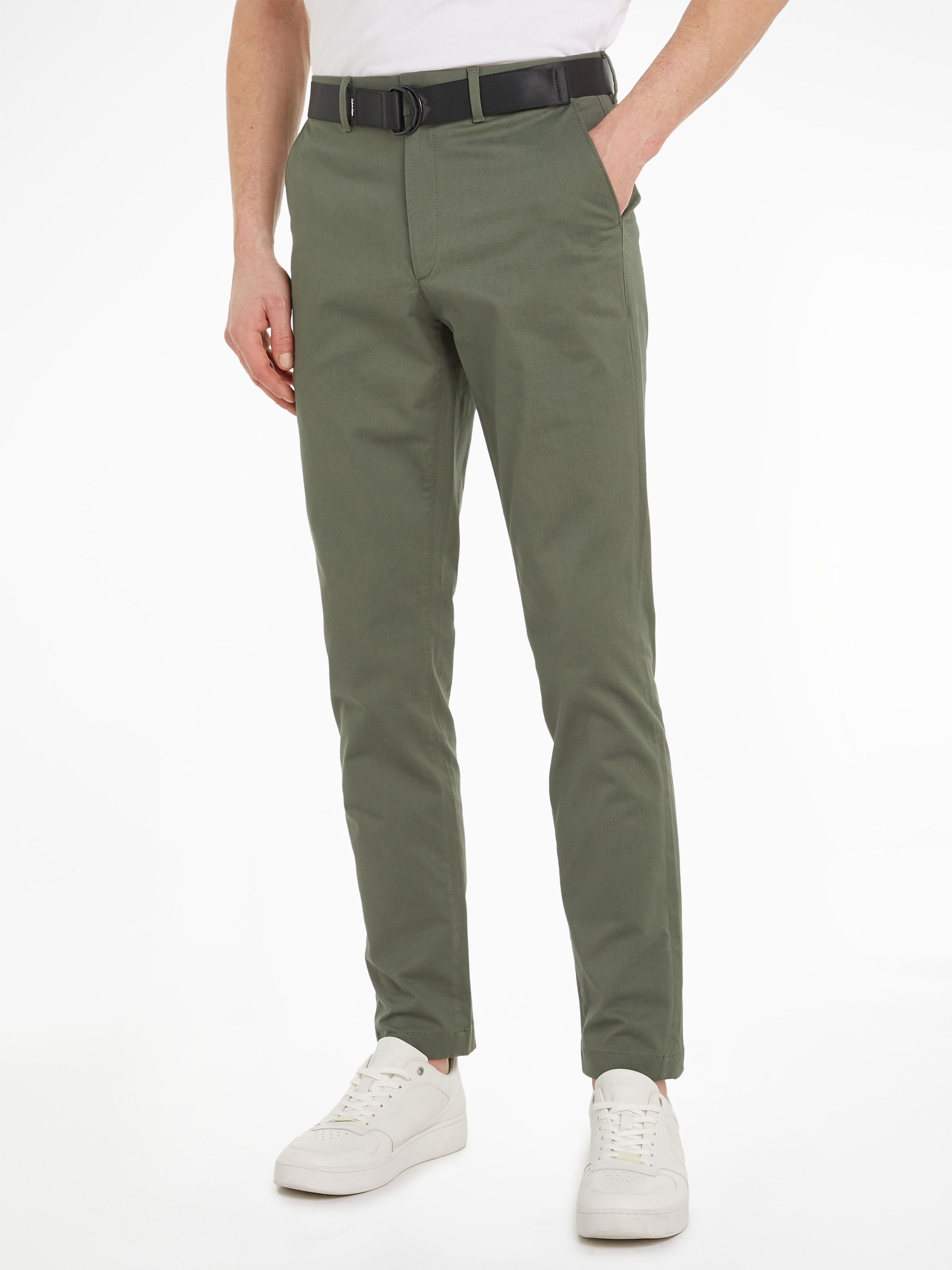 Calvin Klein Kelnės »MODERN TWILL SLIM CHINO« su Ma...