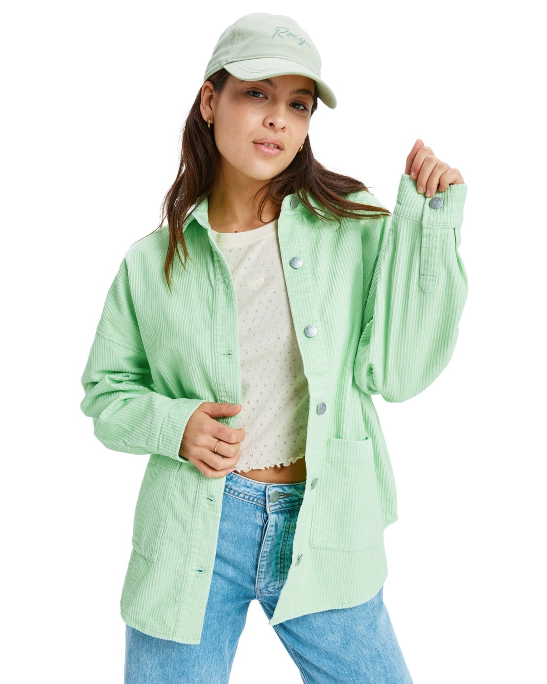 Roxy Hemdjacke "Kick Back Washed Cord" günstig online kaufen