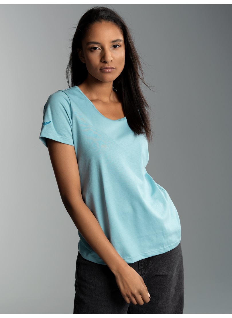 Trigema T-Shirt "TRIGEMA T-Shirt aus Biobaumwolle" 1 Stk. tlg. günstig online kaufen