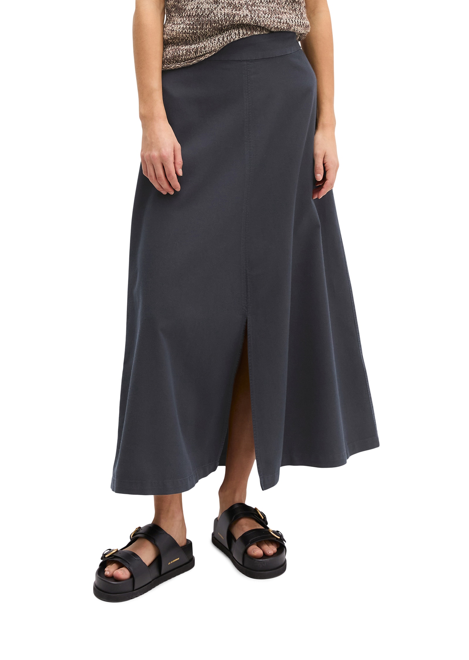 Marc OPolo Webrock "aus Bio-Baumwolle-Lyocell-Leinen-Mix" günstig online kaufen