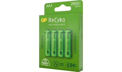 GP Batteries Batterie »4er-Pack ReCyko Akkus 270AAHC«, (4 St.) kaufen