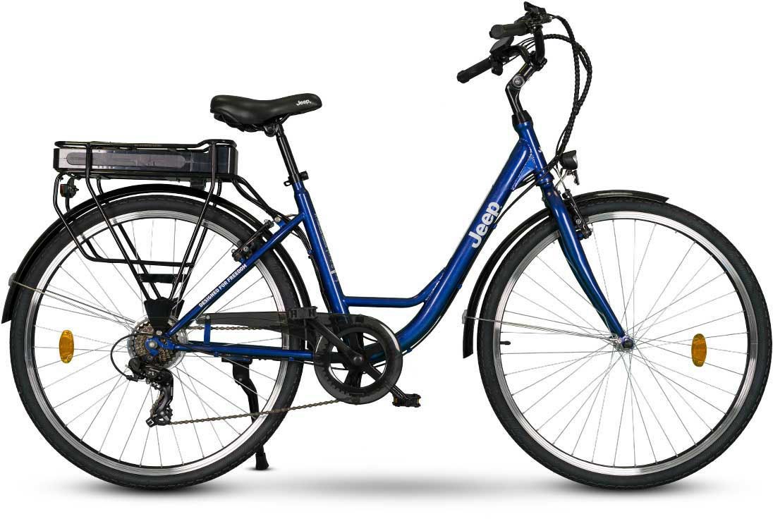 Jeep E-Bikes E-Bike »ECR 3005«, 6 Gang, Heckmotor 250 W, (mit Akku-Ladegerät) kaufen