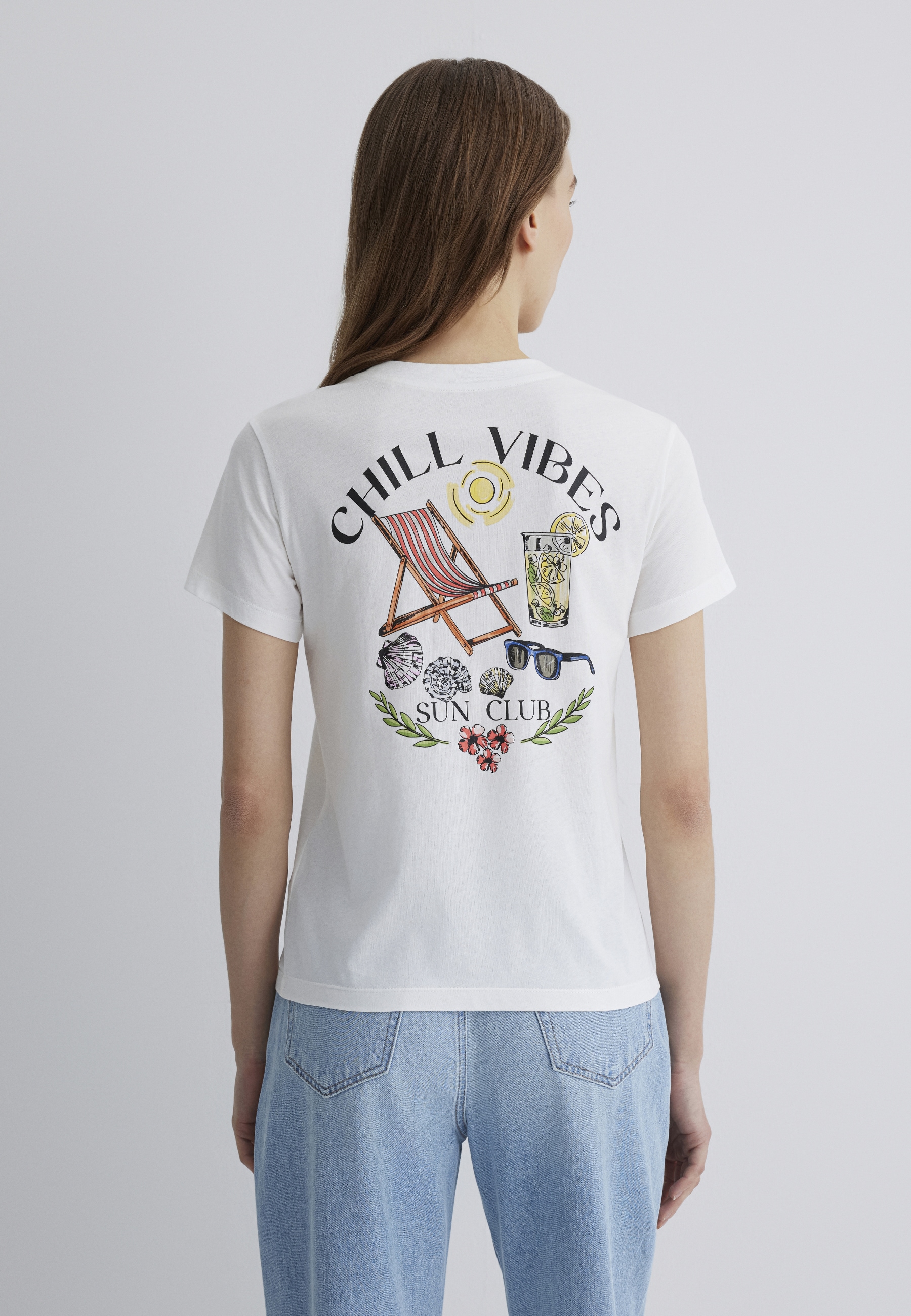 Mavi T-Shirt »BEACH PRINTED T-SHIRT«, Print T-Shirt