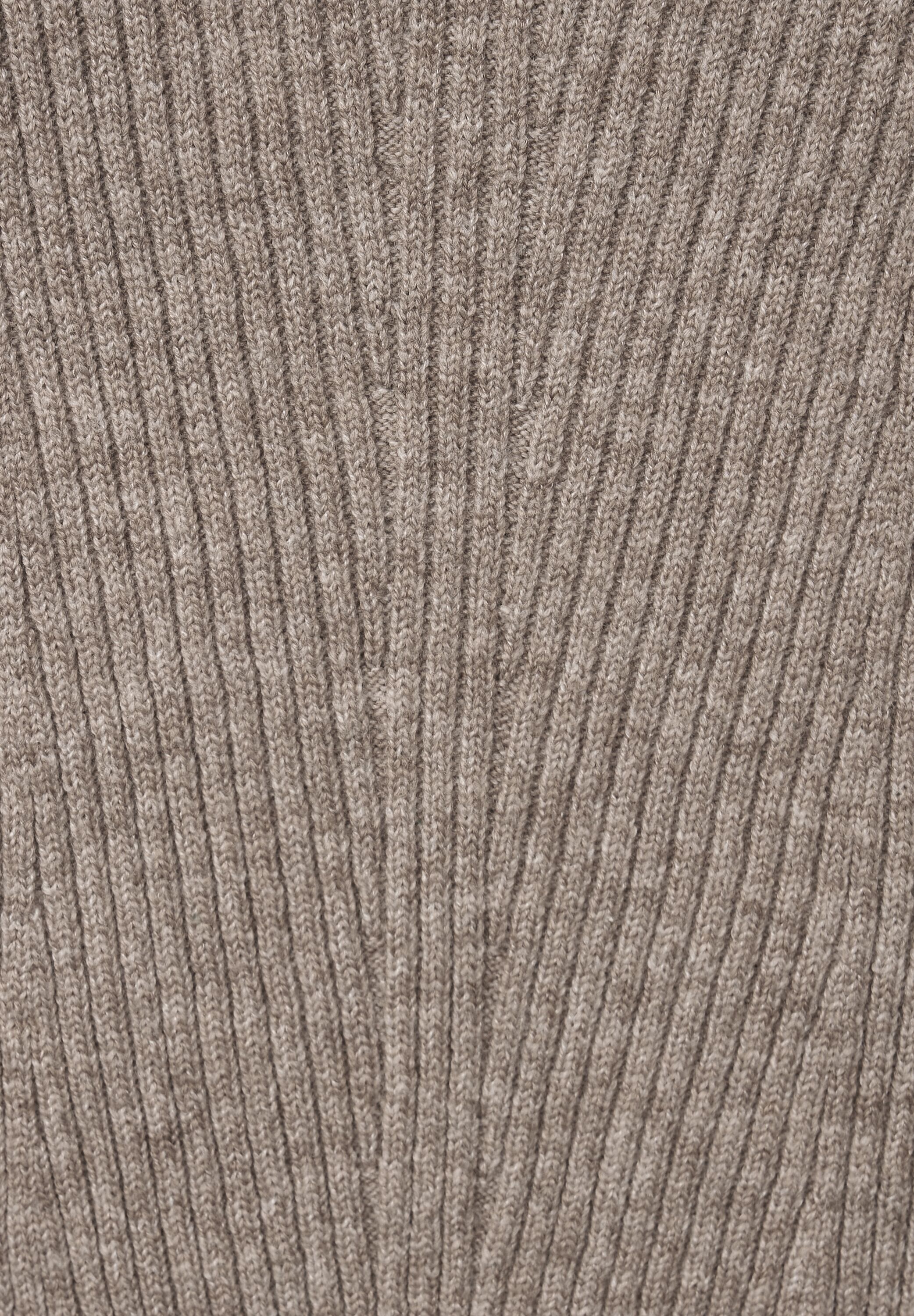 Cecil Rollkragenpullover, mit Rippstrick