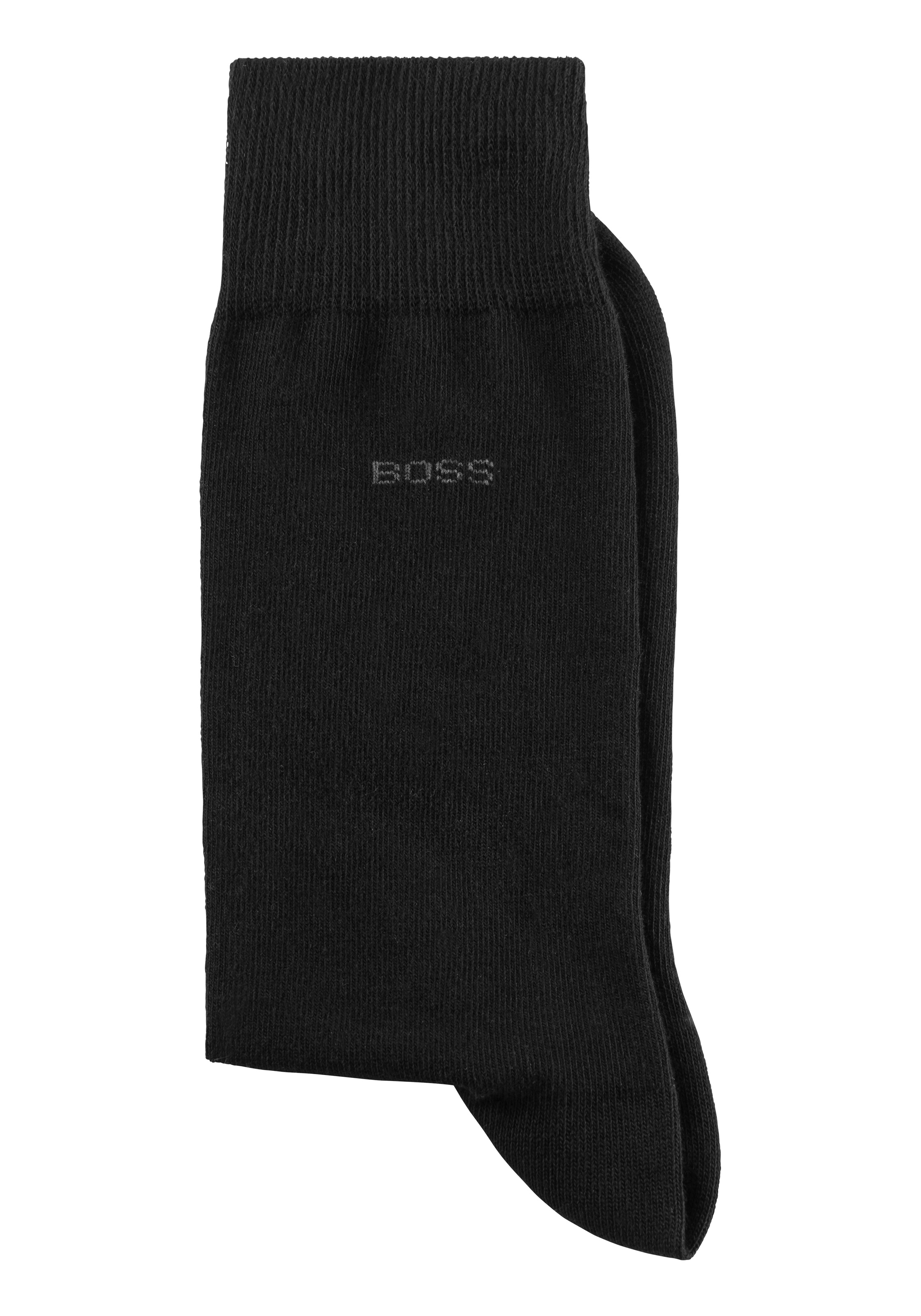 BOSS Socken »5P Uni Color CC«, (5 Paar), in klassischer Unifarbe