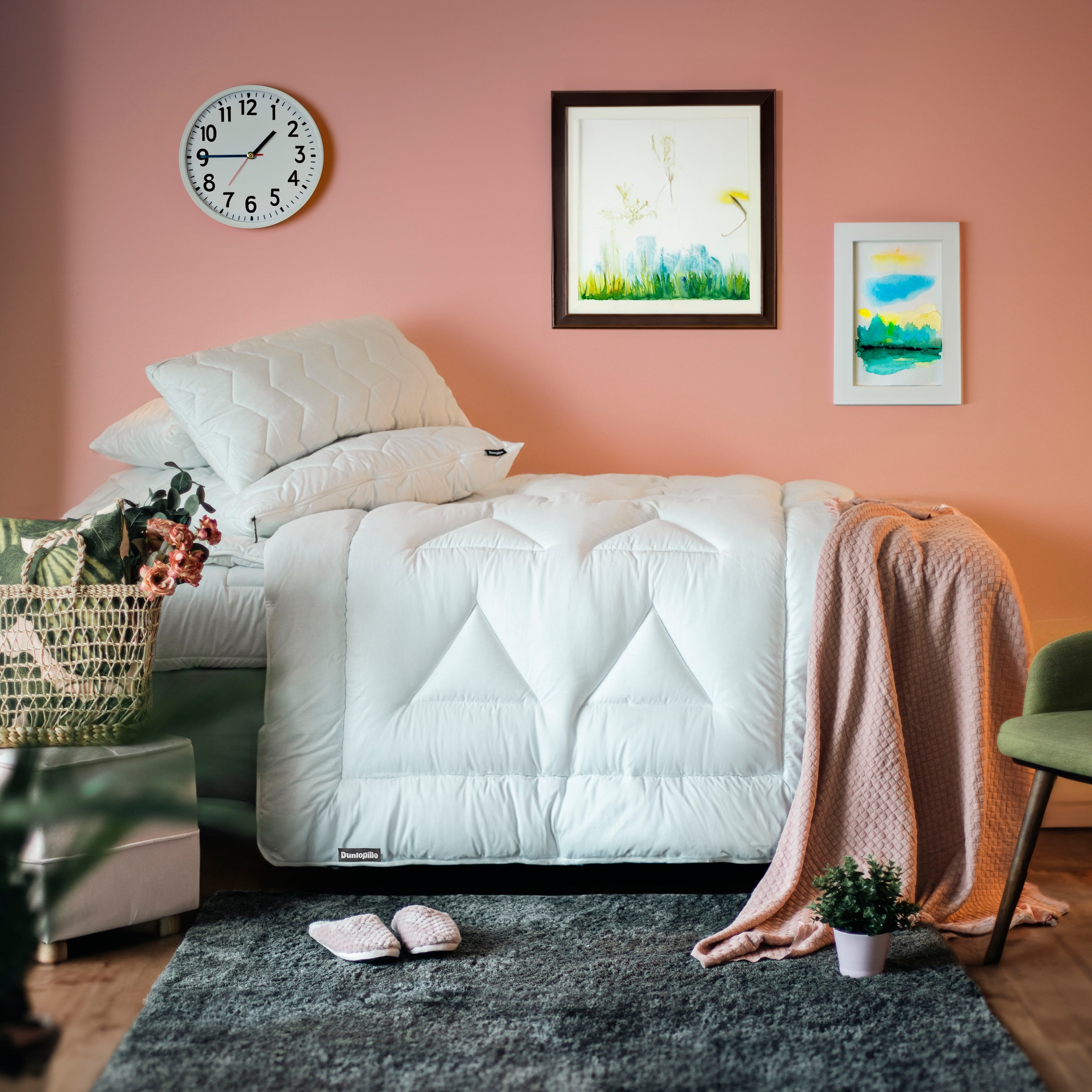 Dunlopillo Baumwollbettdecke "Life, Bettdecken für Sommer und Winter" 4-Jah günstig online kaufen