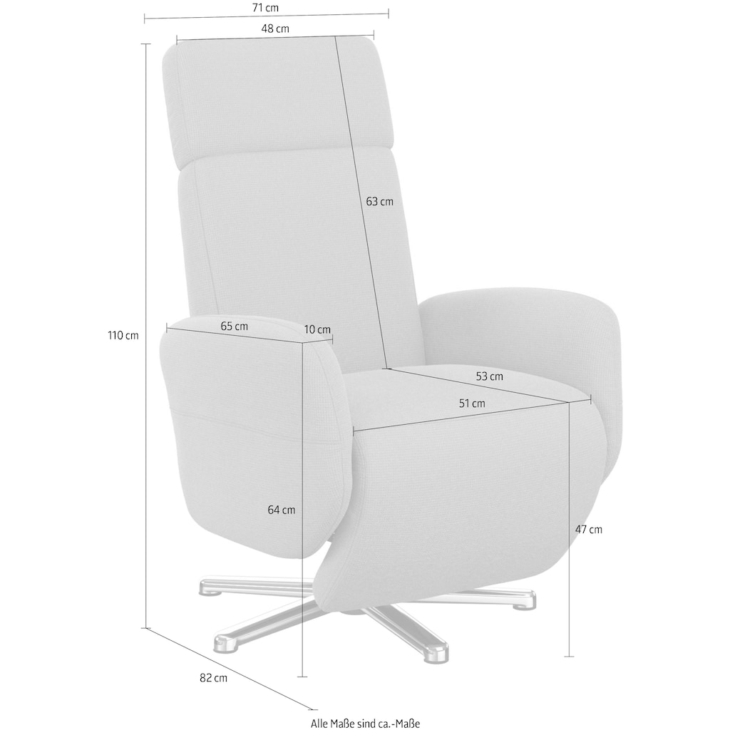 sit&more TV-Sessel »Grenoble«