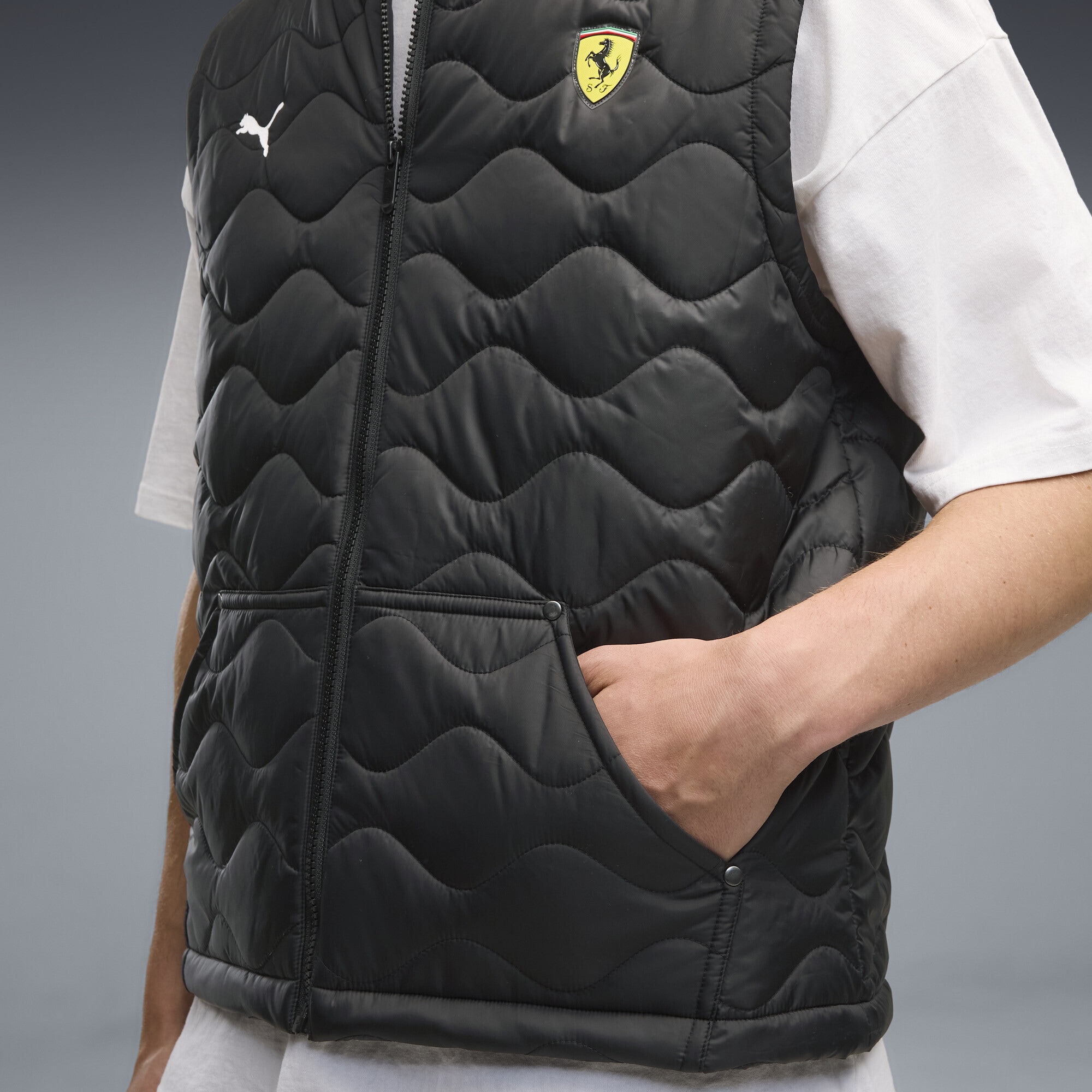 PUMA Trainingsjacke »Scuderia Ferrari Premium Weste Herren«