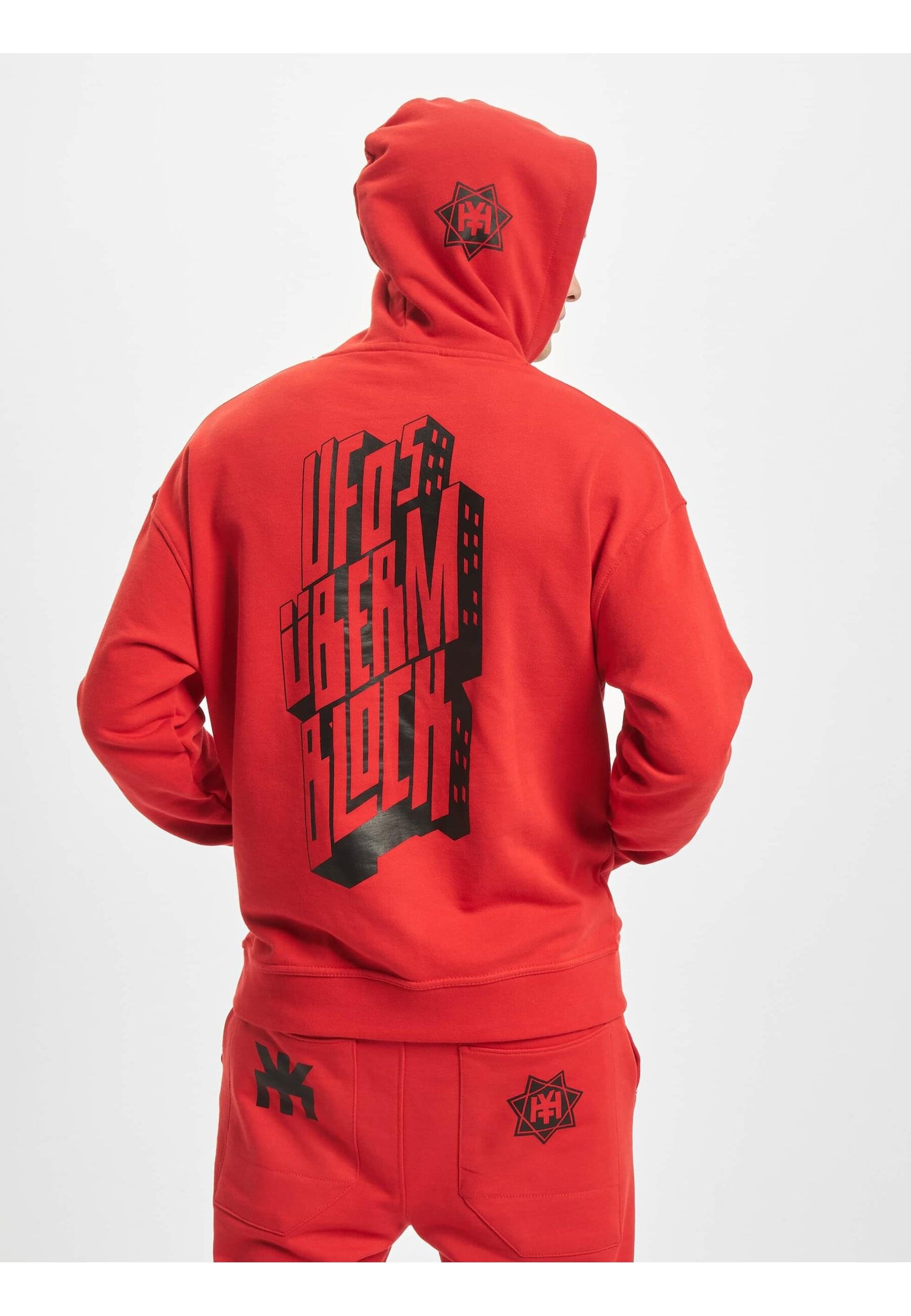 DEF Kapuzensweatshirt »DEF Herren U.Ü.B x«, (1 tlg.)
