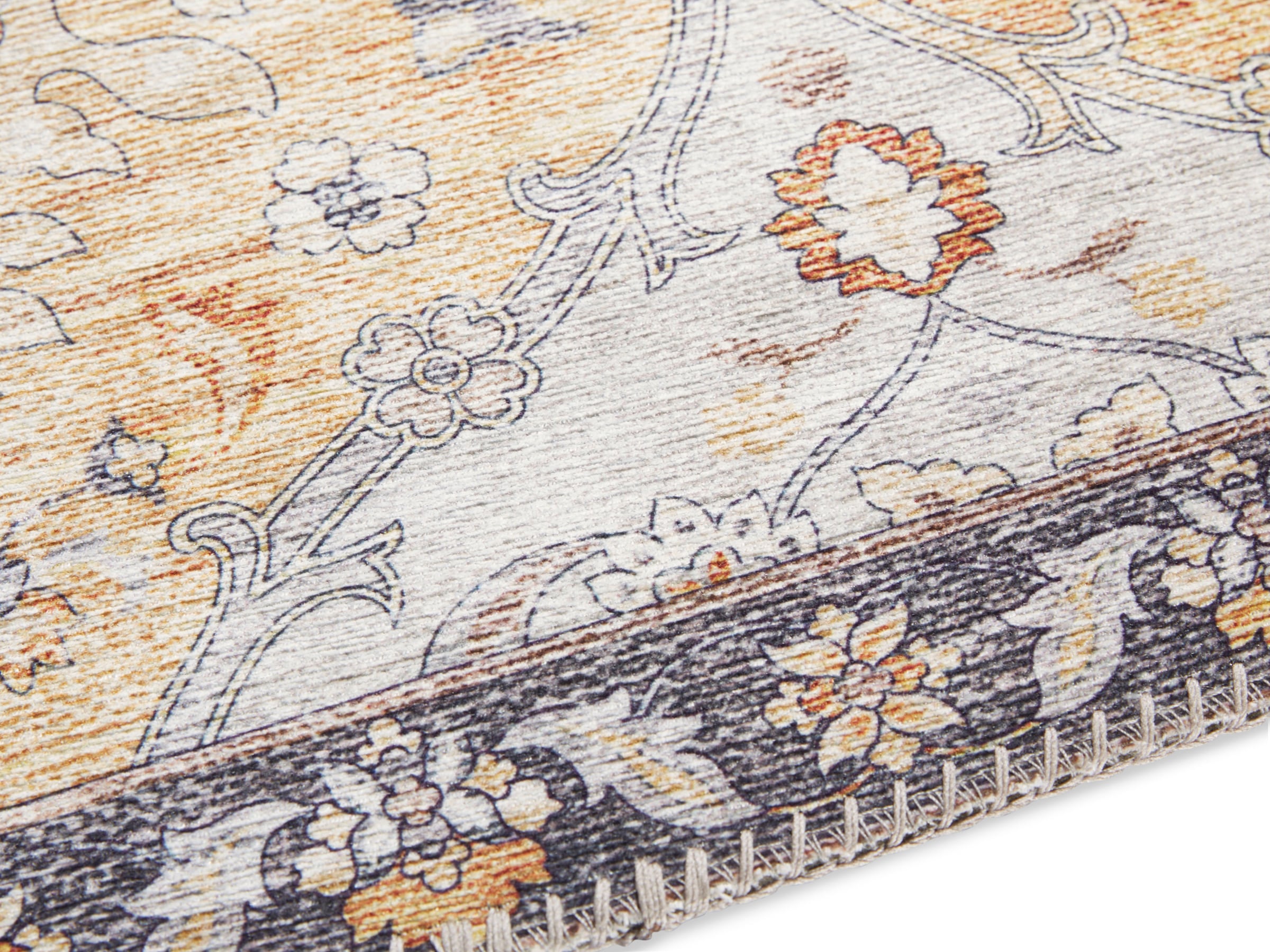 ELLE DECORATION Teppich »Kashmir Ghom«, rechteckig, Orientalisch, Orient, Kurzflor, Vintage, Wohnzimmer, Schlafzimmer
