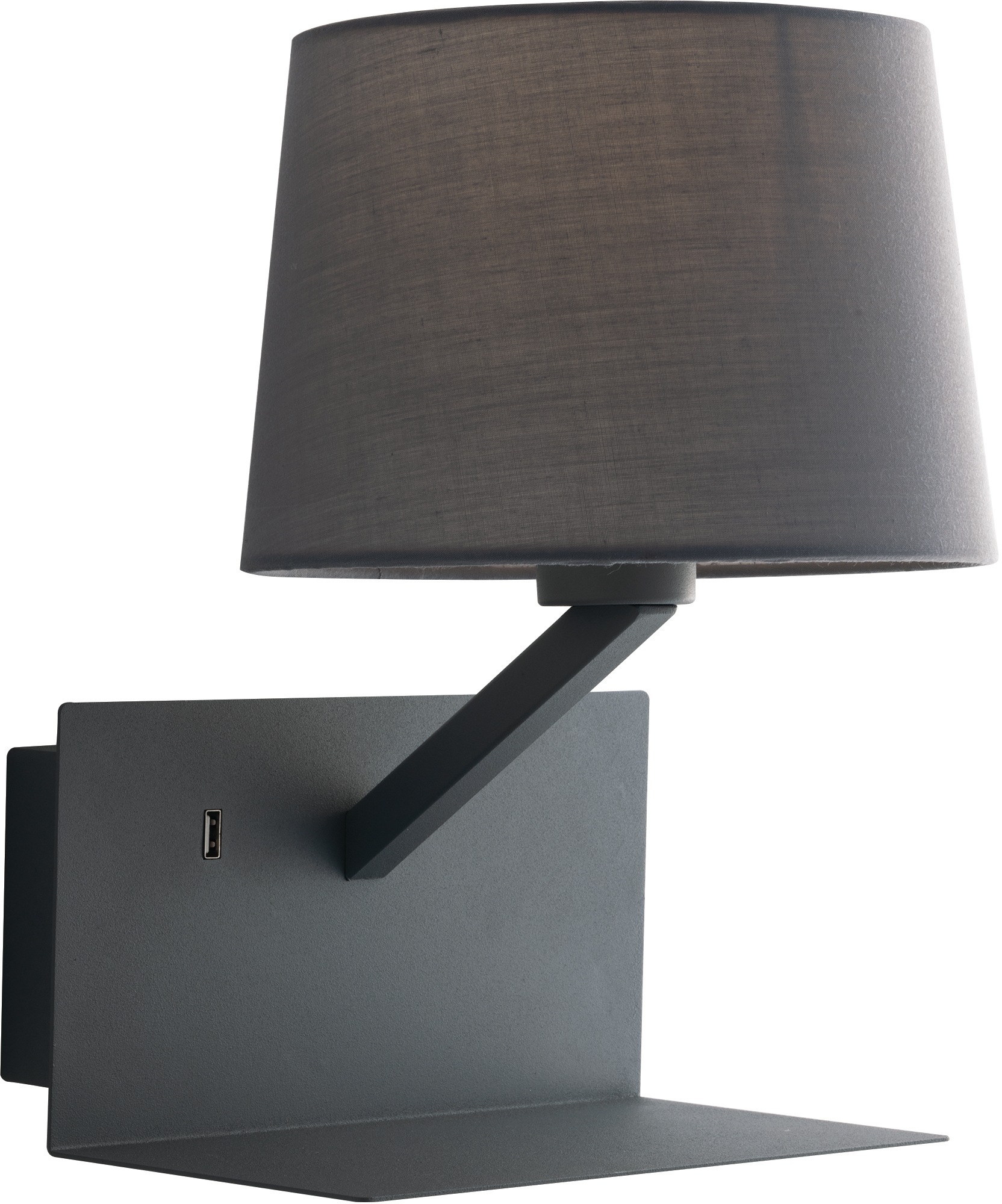 LUCE Design Wandleuchte I-CIAK-AP GR, E27, 1 St.